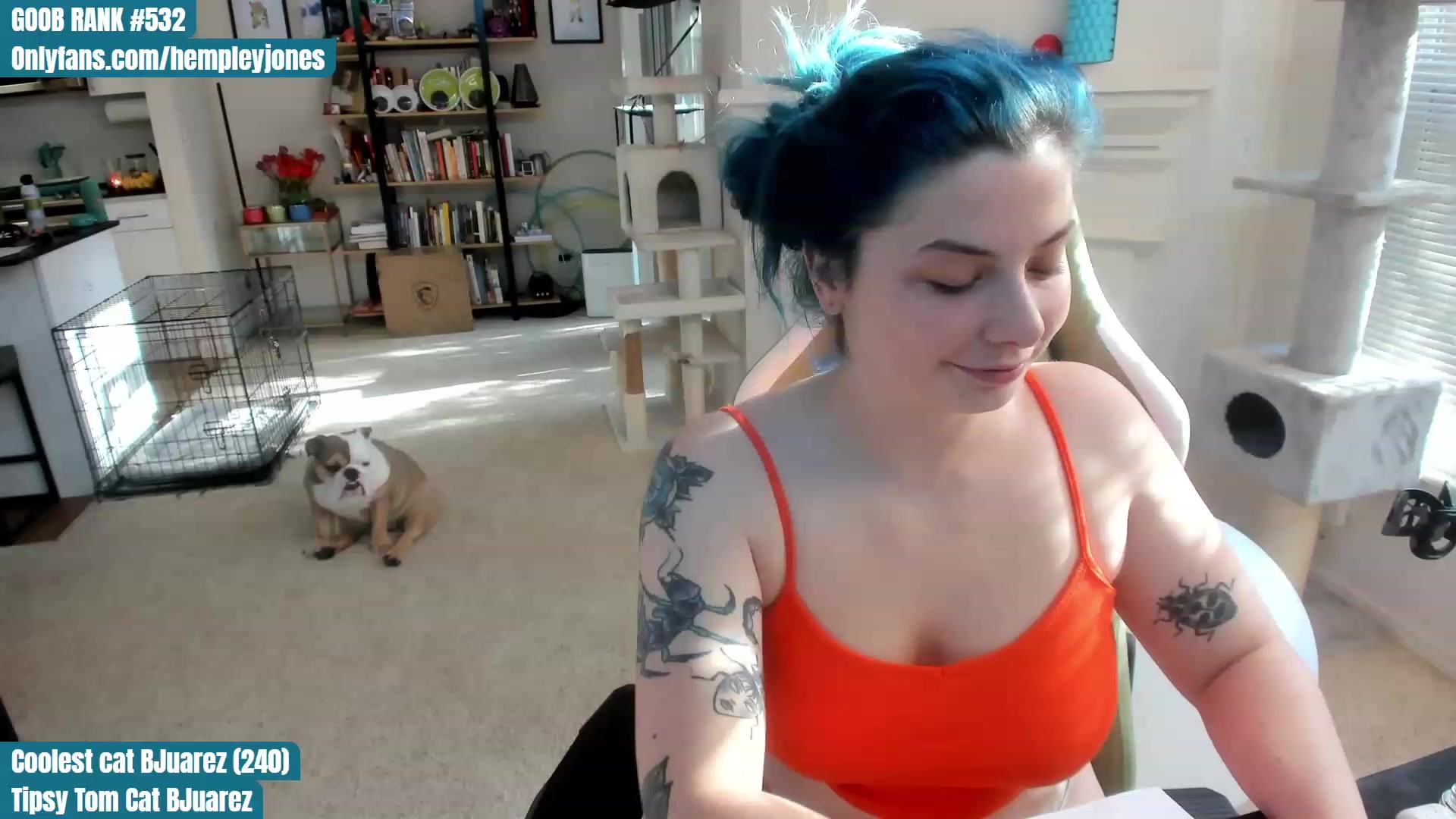 Gallery image thumbnail from Hemppopotamus's myfreecams stream on, 04/29/2023, 01:58 image 8 of 20