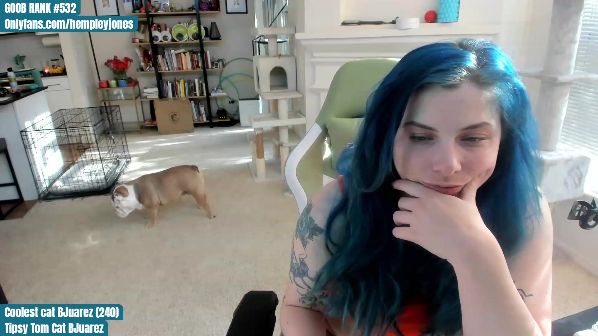Gallery image thumbnail from Hemppopotamus's myfreecams stream on, 04/29/2023, 01:58 image 9 of 20