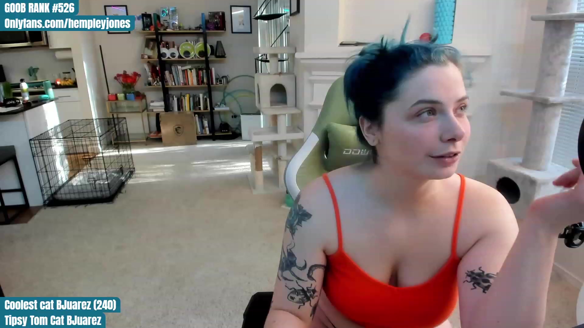 Gallery image thumbnail from Hemppopotamus's myfreecams stream on, 04/29/2023, 01:58 image 17 of 20