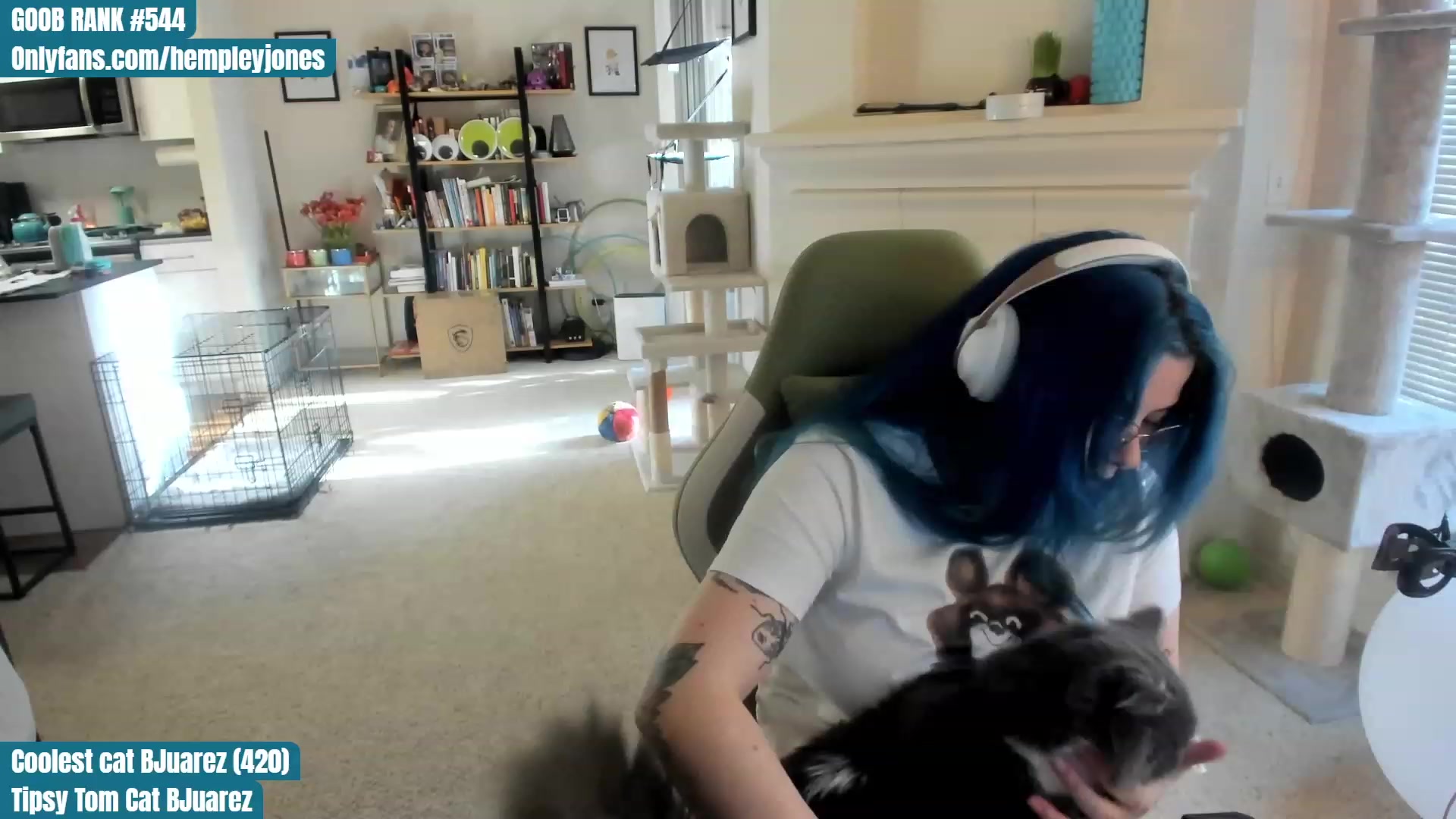 Gallery image thumbnail from Hemppopotamus's myfreecams stream on, 04/30/2023, 01:45 image 16 of 20