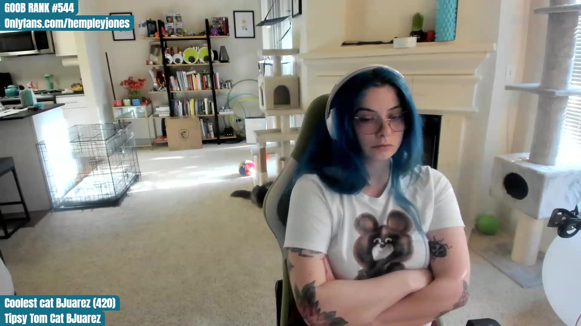 Gallery image thumbnail from Hemppopotamus's myfreecams stream on, 04/30/2023, 01:45 image 15 of 20