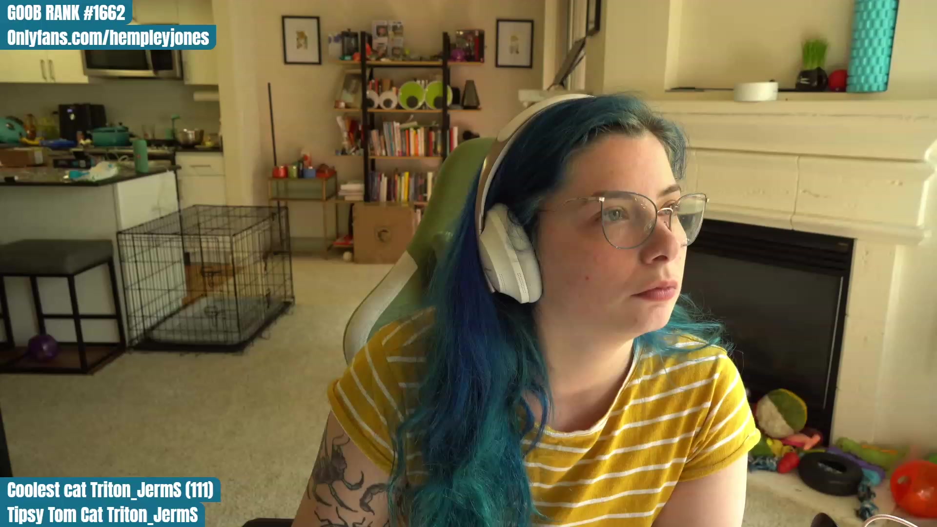 Gallery image thumbnail from Hemppopotamus's myfreecams stream on, 05/03/2023, 01:59 image 5 of 20