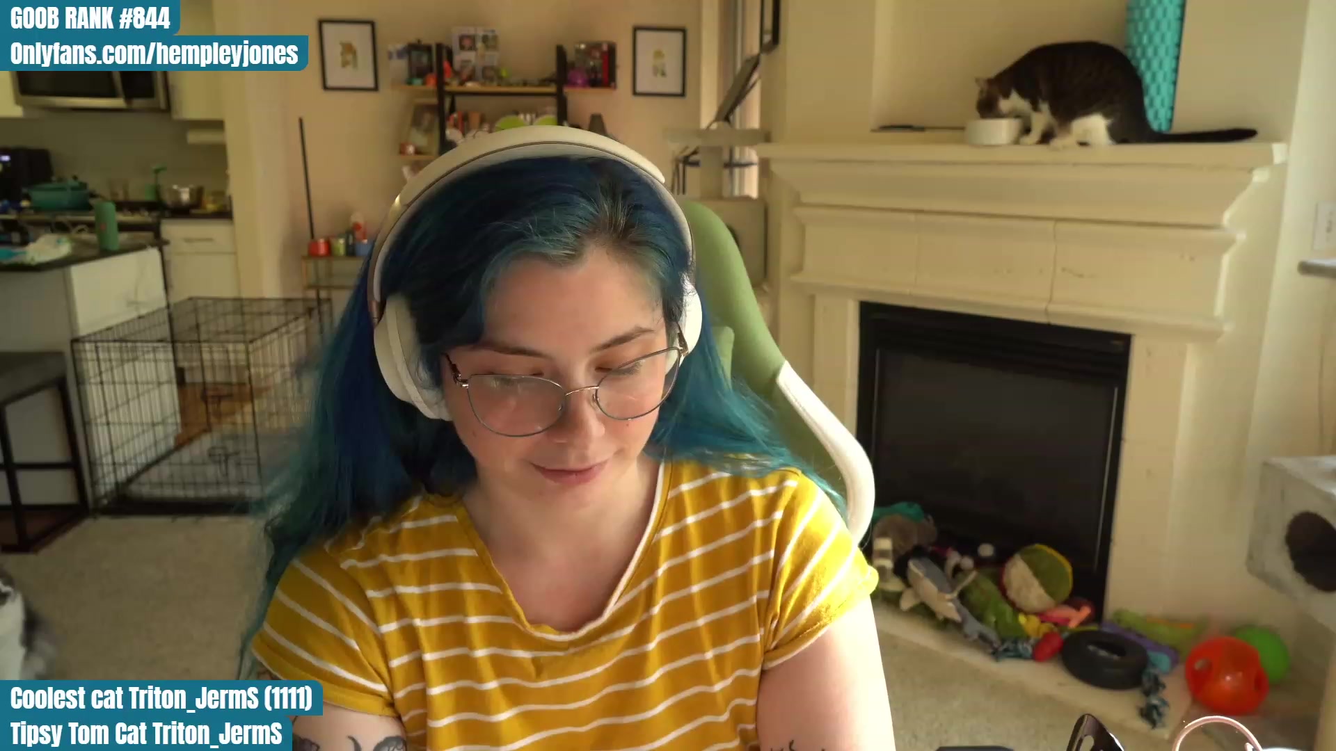 Gallery image thumbnail from Hemppopotamus's myfreecams stream on, 05/03/2023, 01:59 image 11 of 20