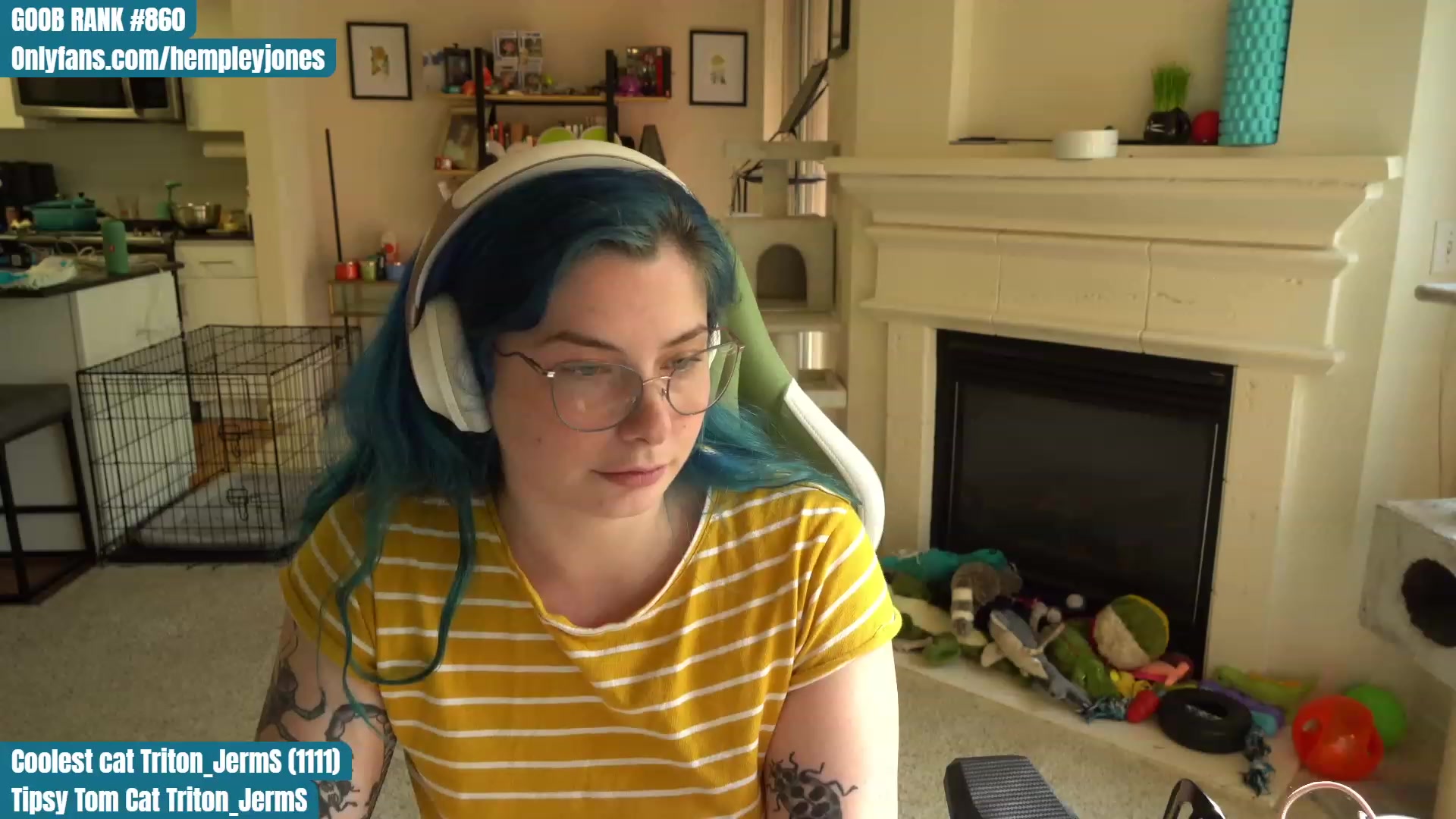 Gallery image thumbnail from Hemppopotamus's myfreecams stream on, 05/03/2023, 01:59 image 10 of 20