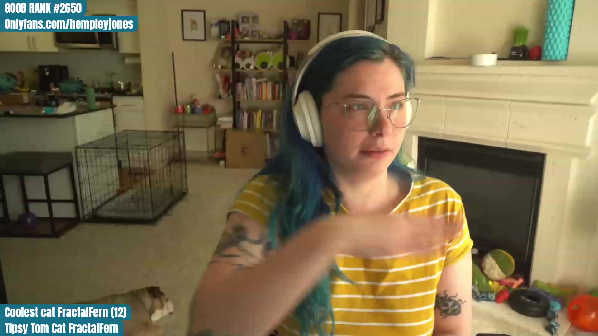 Gallery image thumbnail from Hemppopotamus's myfreecams stream on, 05/03/2023, 01:59 image 1 of 20