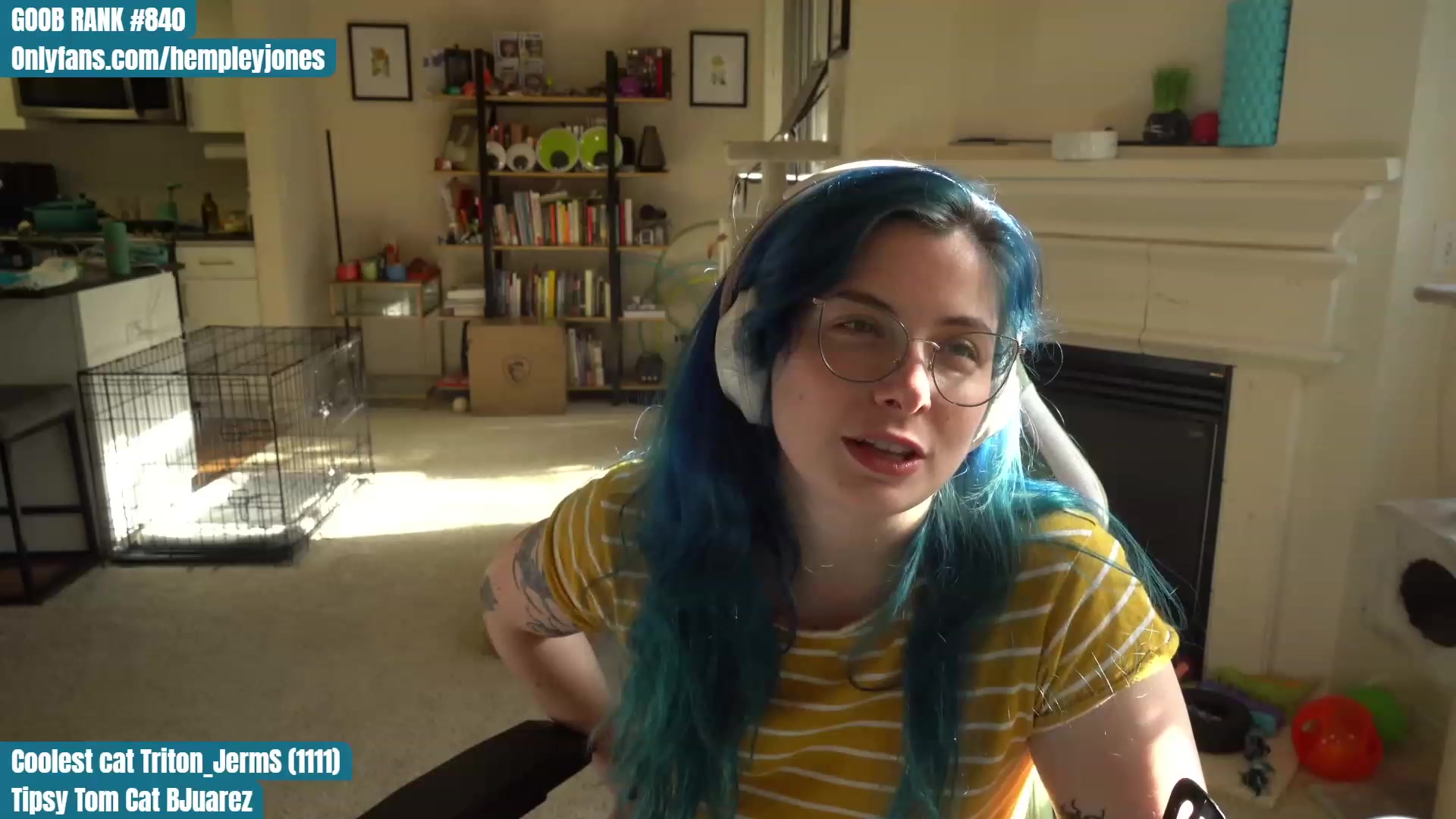 Gallery image thumbnail from Hemppopotamus's myfreecams stream on, 05/03/2023, 01:59 image 15 of 20