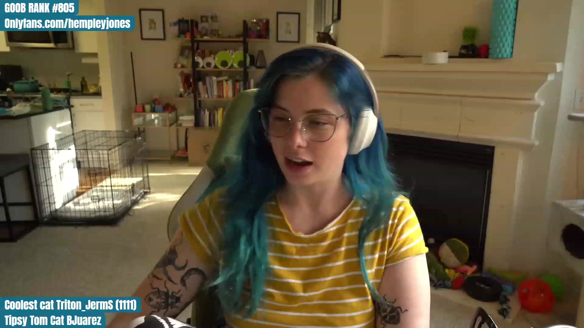 Gallery image thumbnail from Hemppopotamus's myfreecams stream on, 05/03/2023, 01:59 image 17 of 20