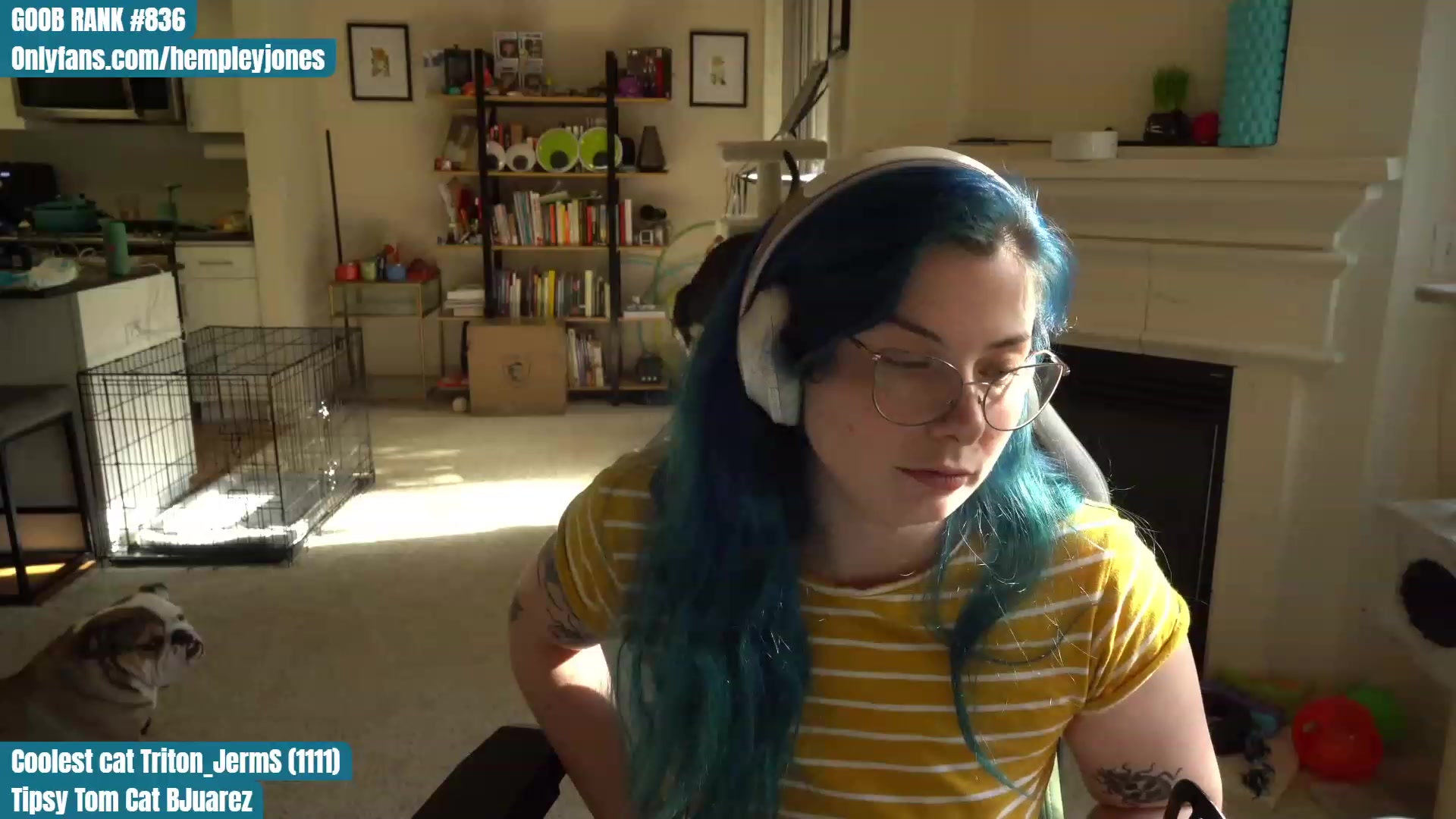 Gallery image thumbnail from Hemppopotamus's myfreecams stream on, 05/03/2023, 01:59 image 14 of 20