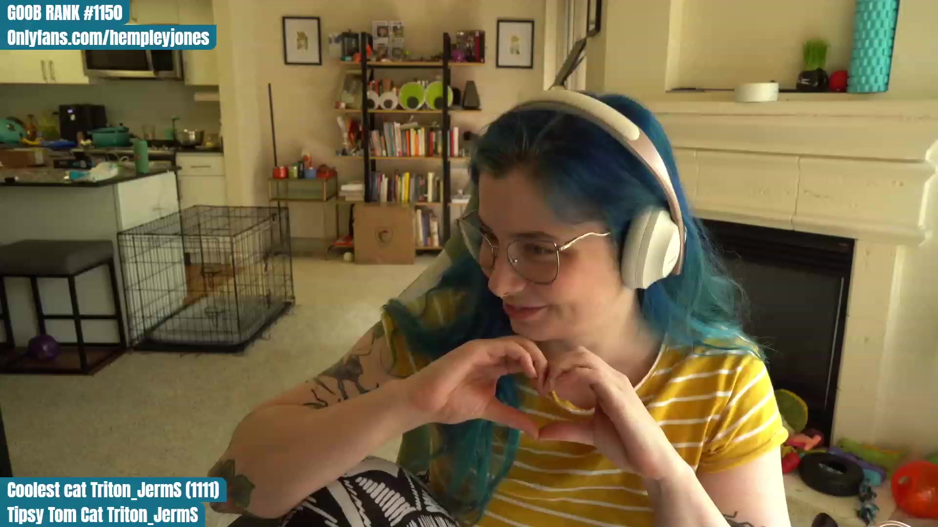 Gallery image thumbnail from Hemppopotamus's myfreecams stream on, 05/03/2023, 01:59 image 7 of 20