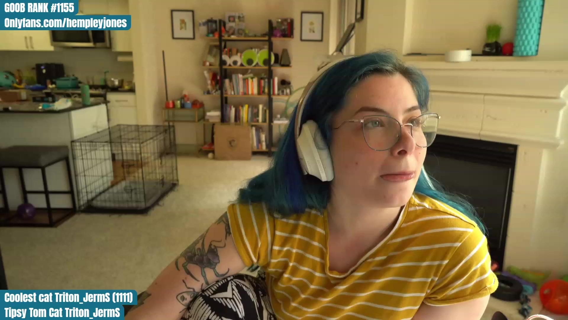Gallery image thumbnail from Hemppopotamus's myfreecams stream on, 05/03/2023, 01:59 image 8 of 20