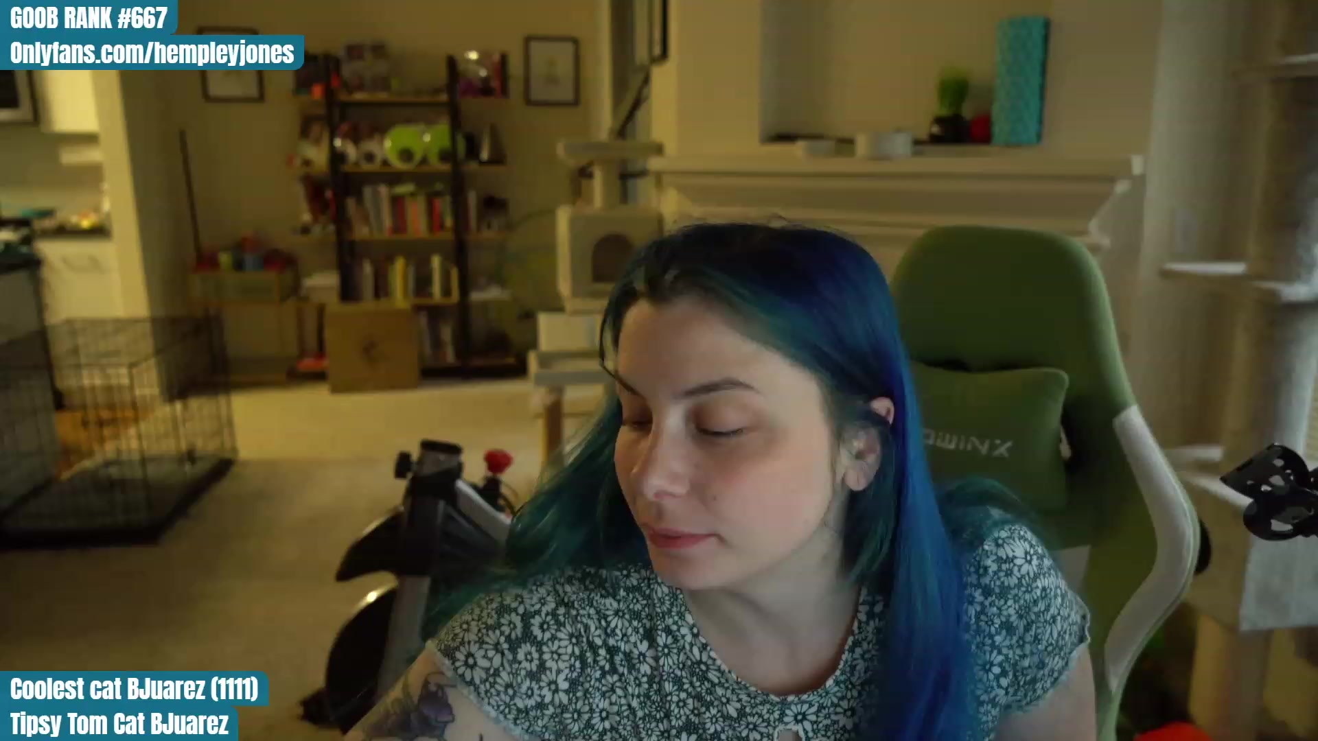 Gallery image thumbnail from Hemppopotamus's myfreecams stream on, 05/05/2023, 01:29 image 12 of 20