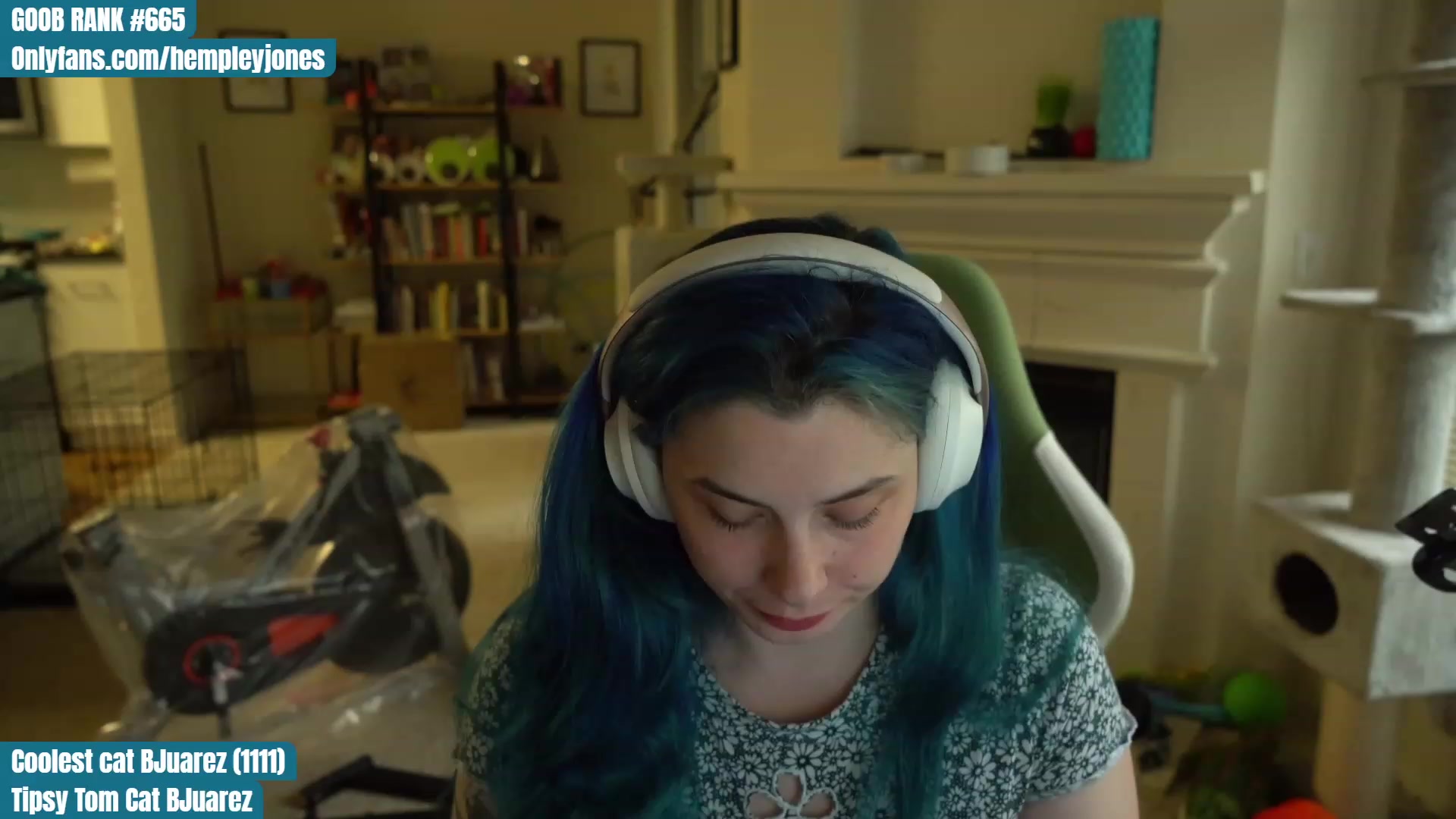 Gallery image thumbnail from Hemppopotamus's myfreecams stream on, 05/05/2023, 02:51 image 1 of 20