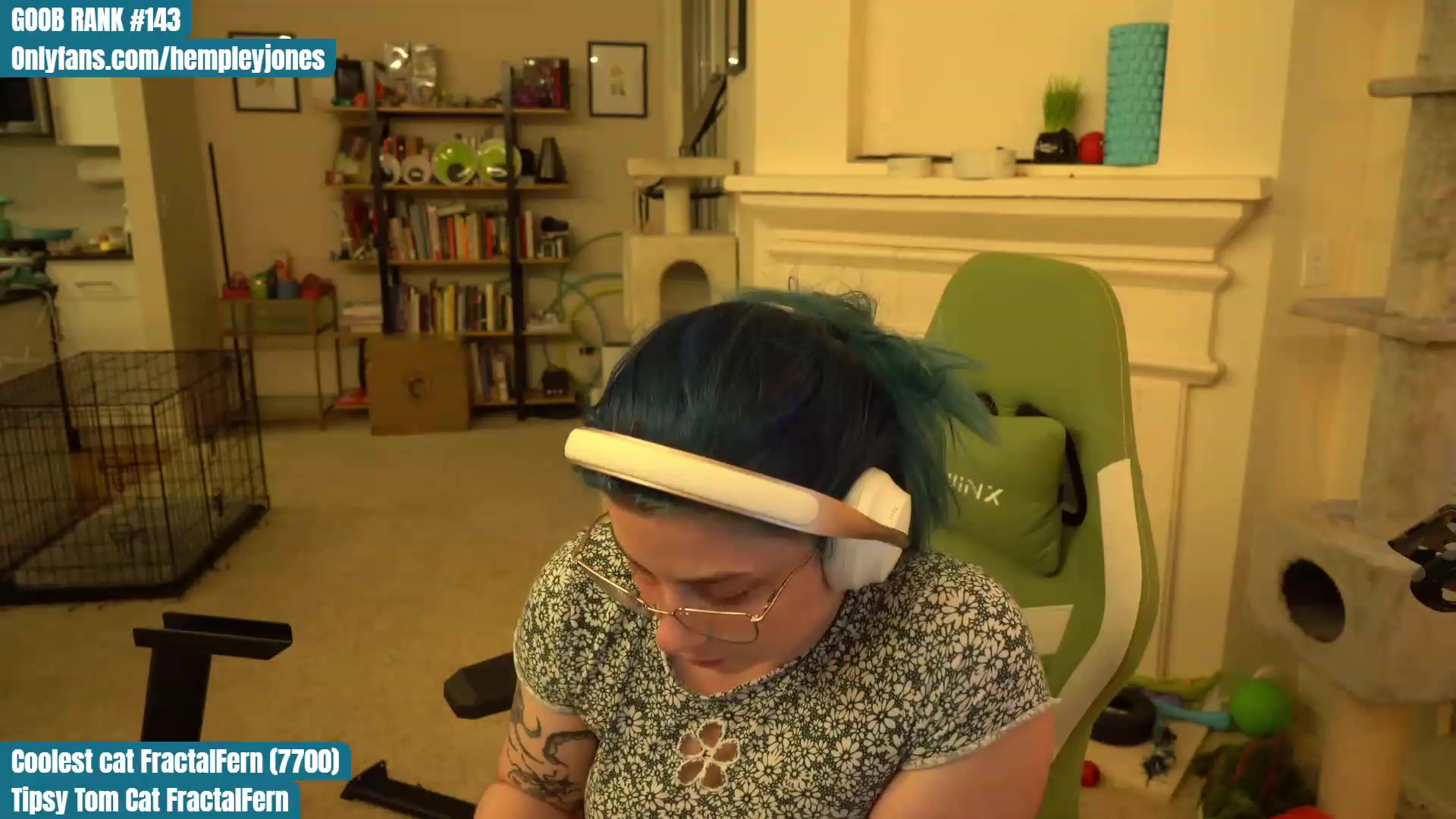 Gallery image thumbnail from Hemppopotamus's myfreecams stream on, 05/05/2023, 02:51 image 18 of 20