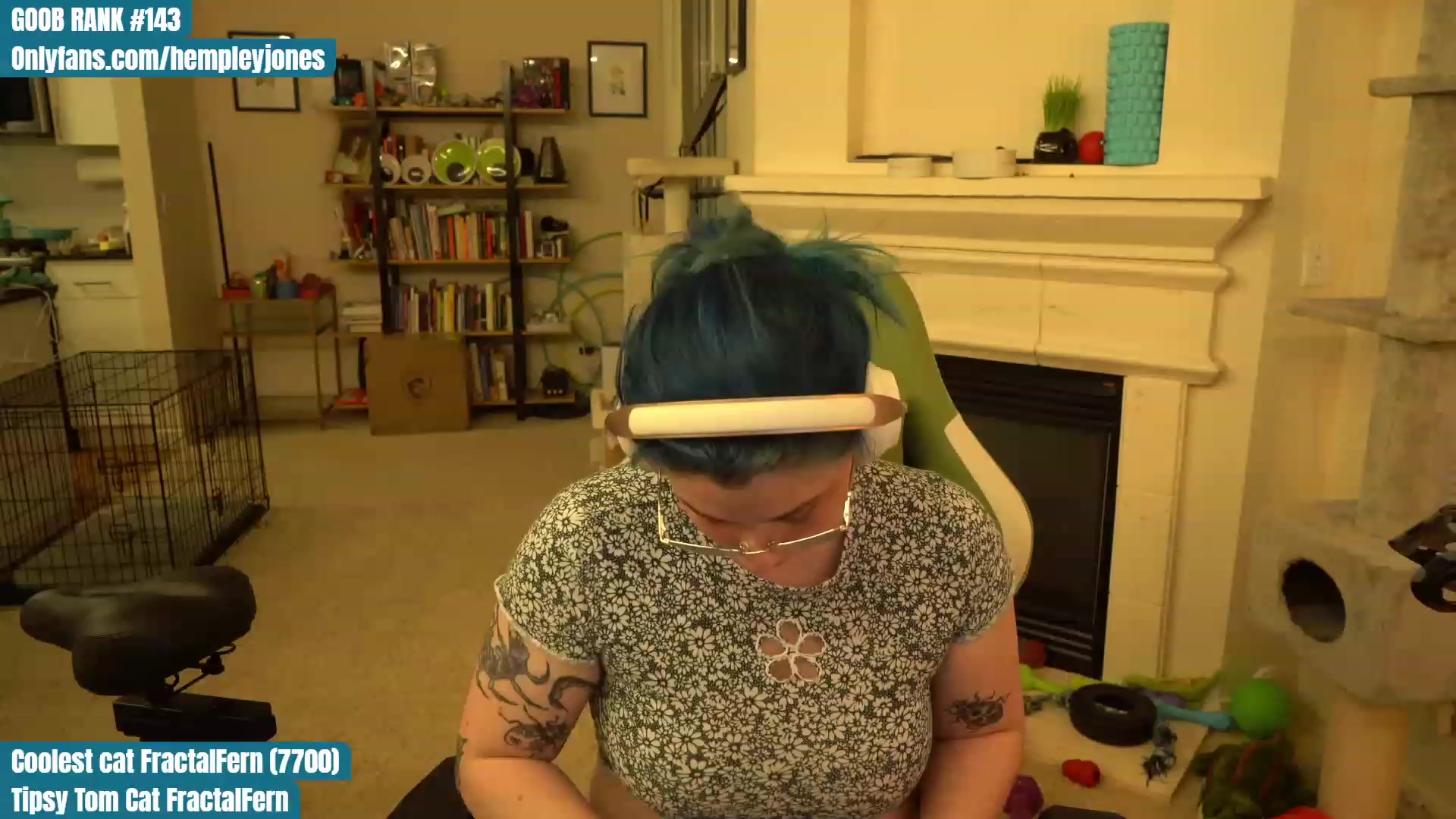 Gallery image thumbnail from Hemppopotamus's myfreecams stream on, 05/05/2023, 02:51 image 19 of 20