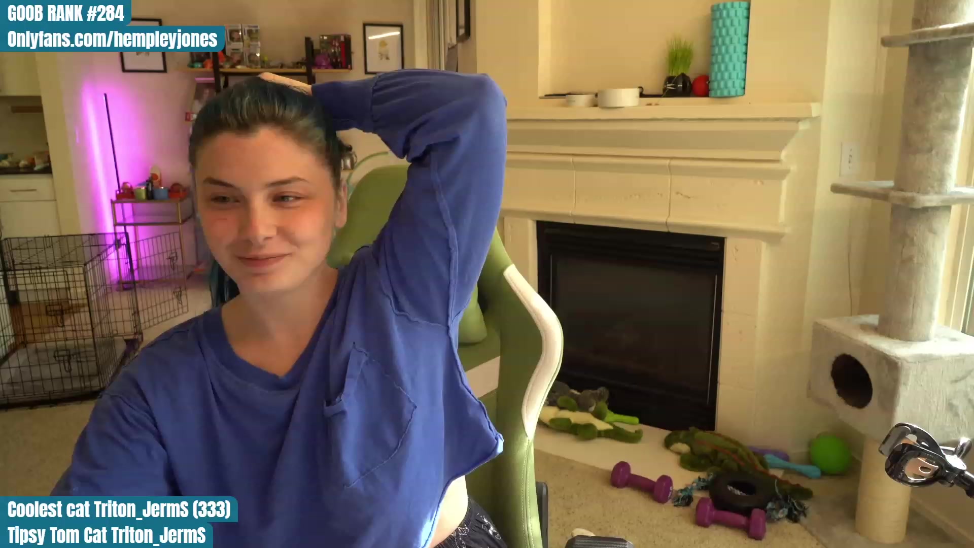 Gallery image thumbnail from Hemppopotamus's myfreecams stream on, 05/09/2023, 24:11 image 11 of 20