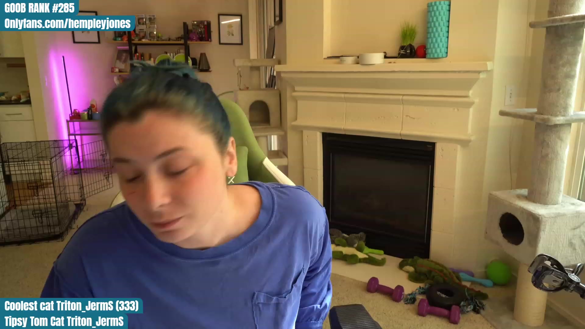 Gallery image thumbnail from Hemppopotamus's myfreecams stream on, 05/09/2023, 24:11 image 8 of 20