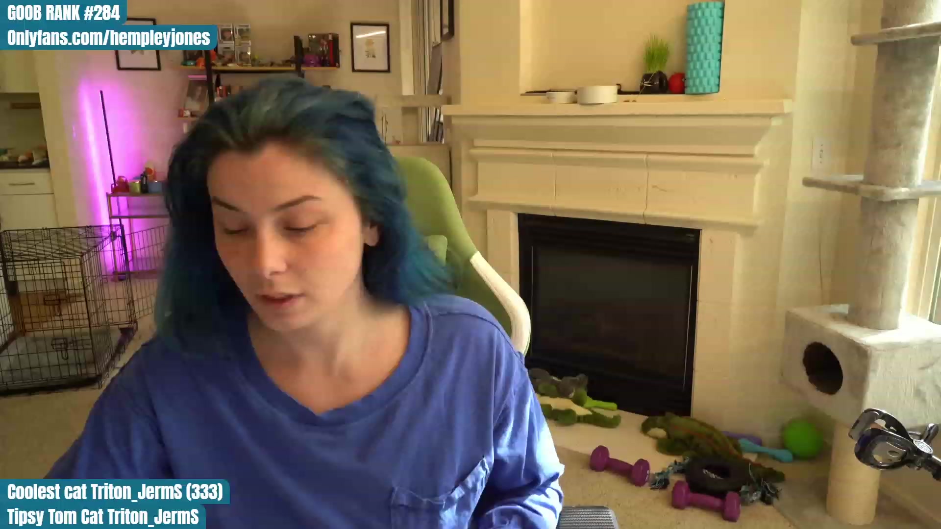 Gallery image thumbnail from Hemppopotamus's myfreecams stream on, 05/09/2023, 24:11 image 13 of 20