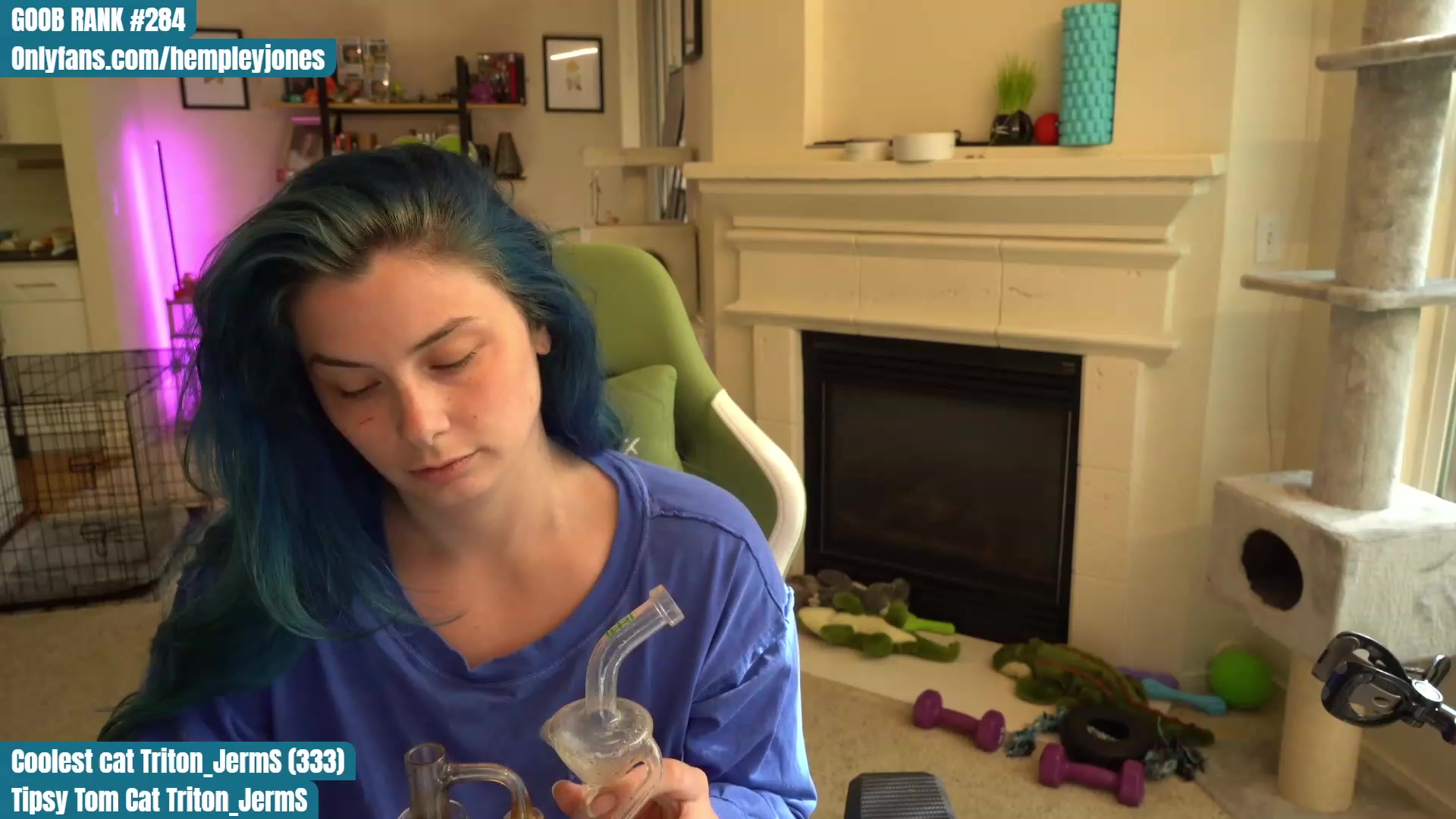 Gallery image thumbnail from Hemppopotamus's myfreecams stream on, 05/09/2023, 24:11 image 15 of 20