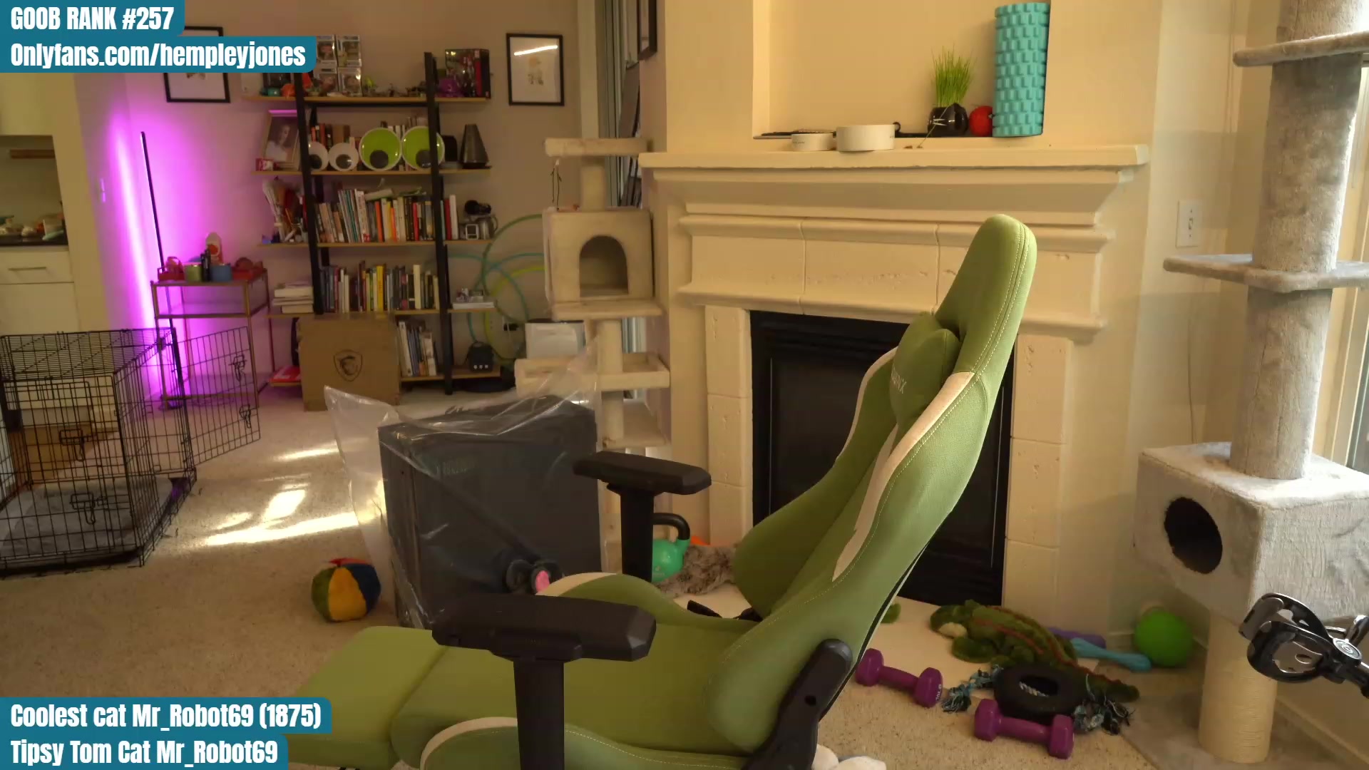 Gallery image thumbnail from Hemppopotamus's myfreecams stream on, 05/09/2023, 24:11 image 20 of 20