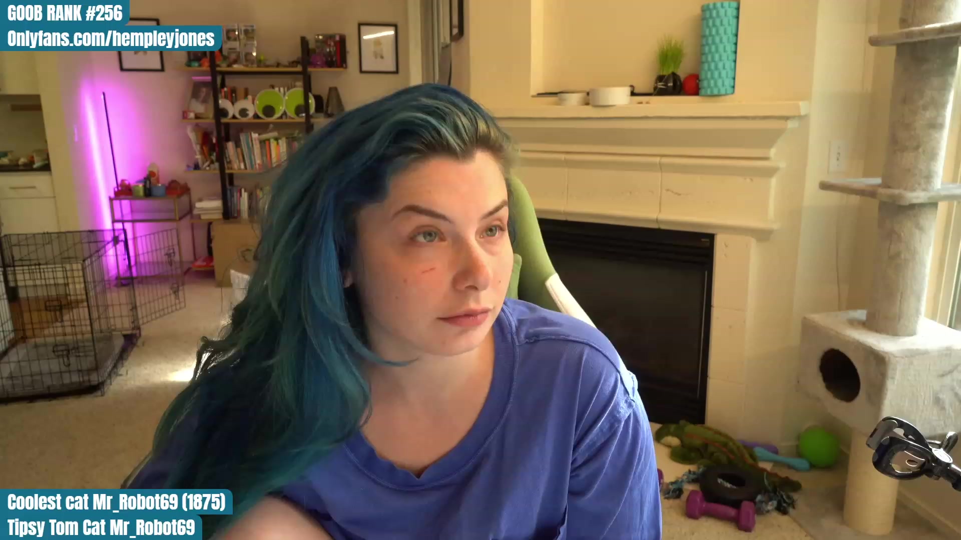 Gallery image thumbnail from Hemppopotamus's myfreecams stream on, 05/09/2023, 24:11 image 17 of 20