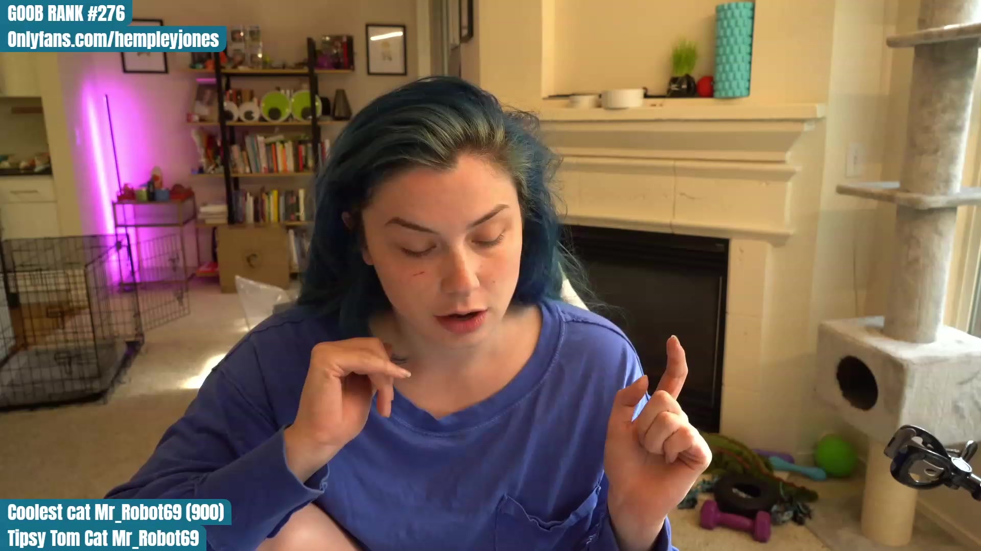 Gallery image thumbnail from Hemppopotamus's myfreecams stream on, 05/09/2023, 24:11 image 16 of 20