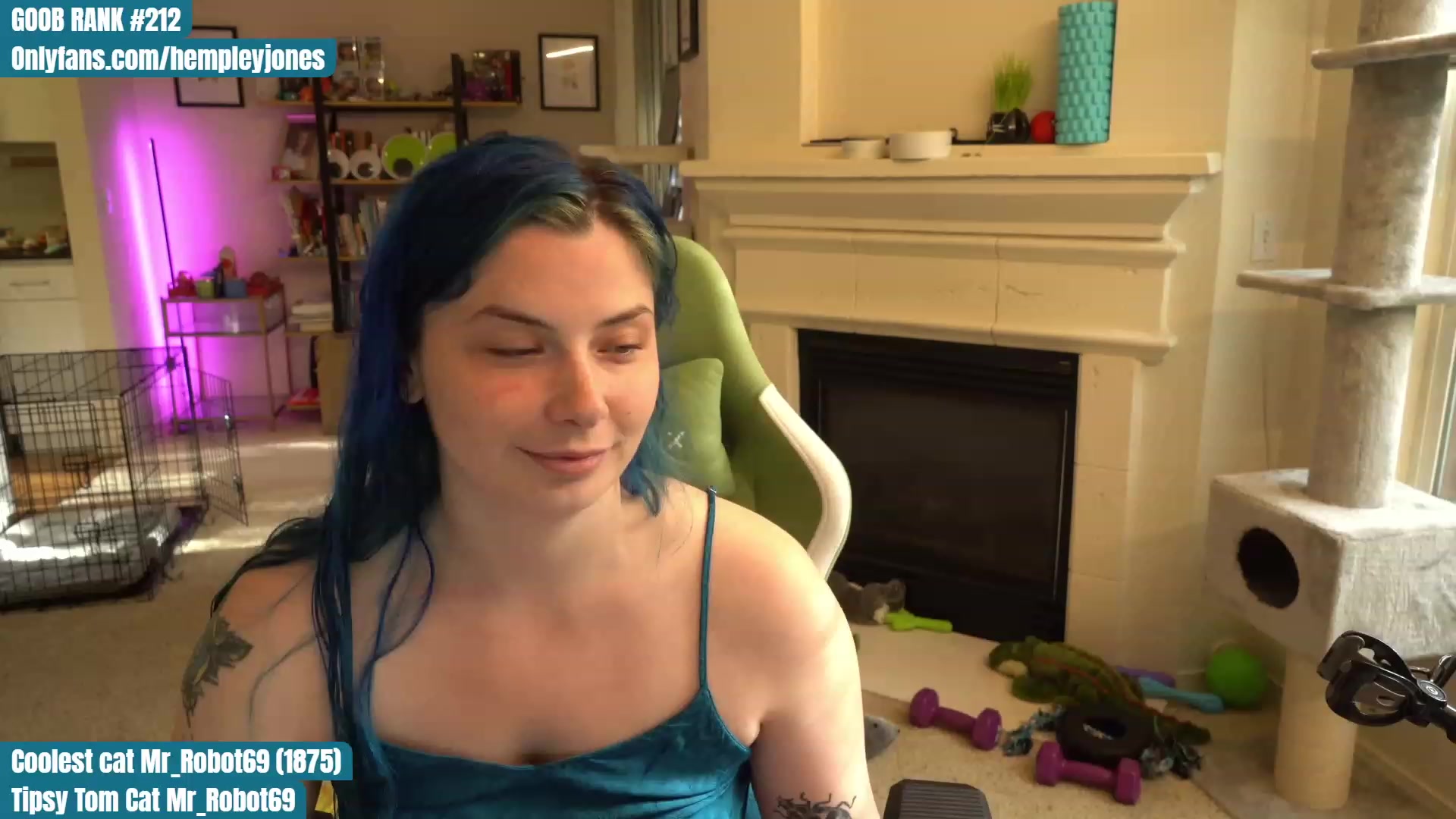 Gallery image thumbnail from Hemppopotamus's myfreecams stream on, 05/09/2023, 01:19 image 7 of 20