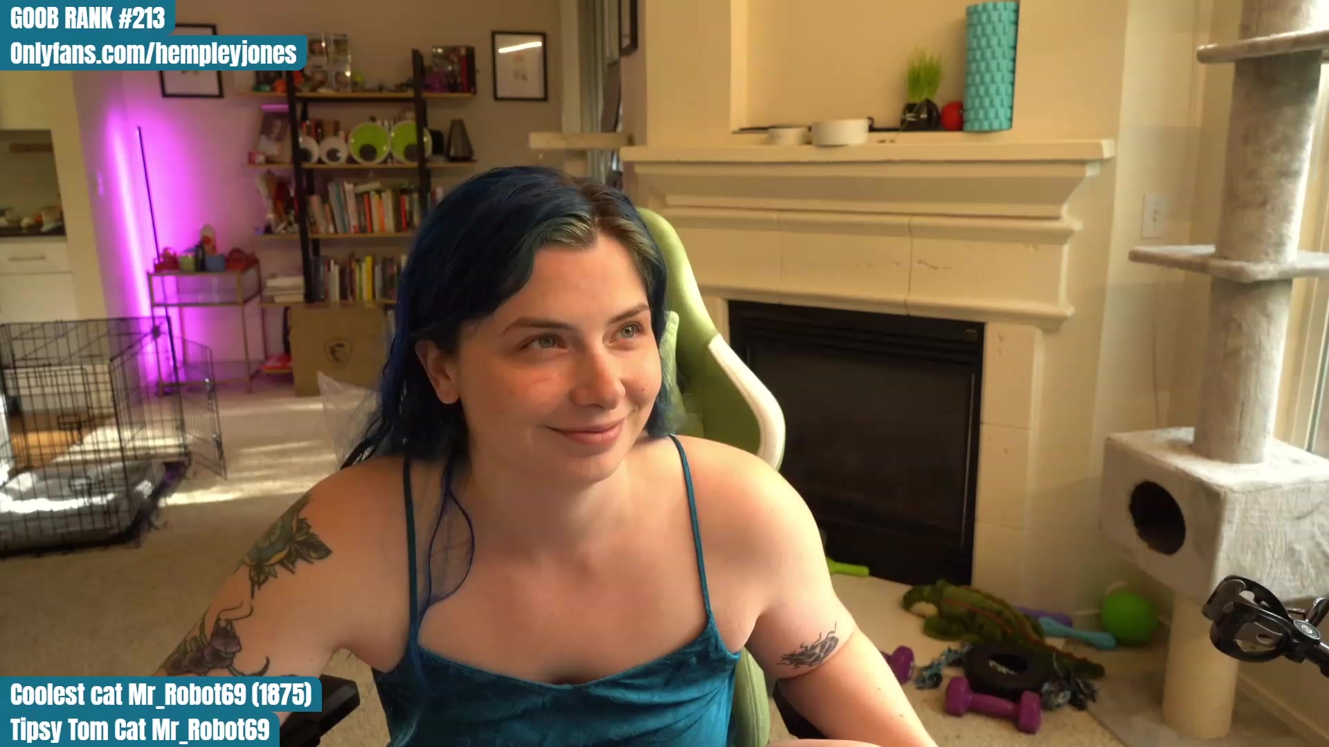 Gallery image thumbnail from Hemppopotamus's myfreecams stream on, 05/09/2023, 01:19 image 4 of 20