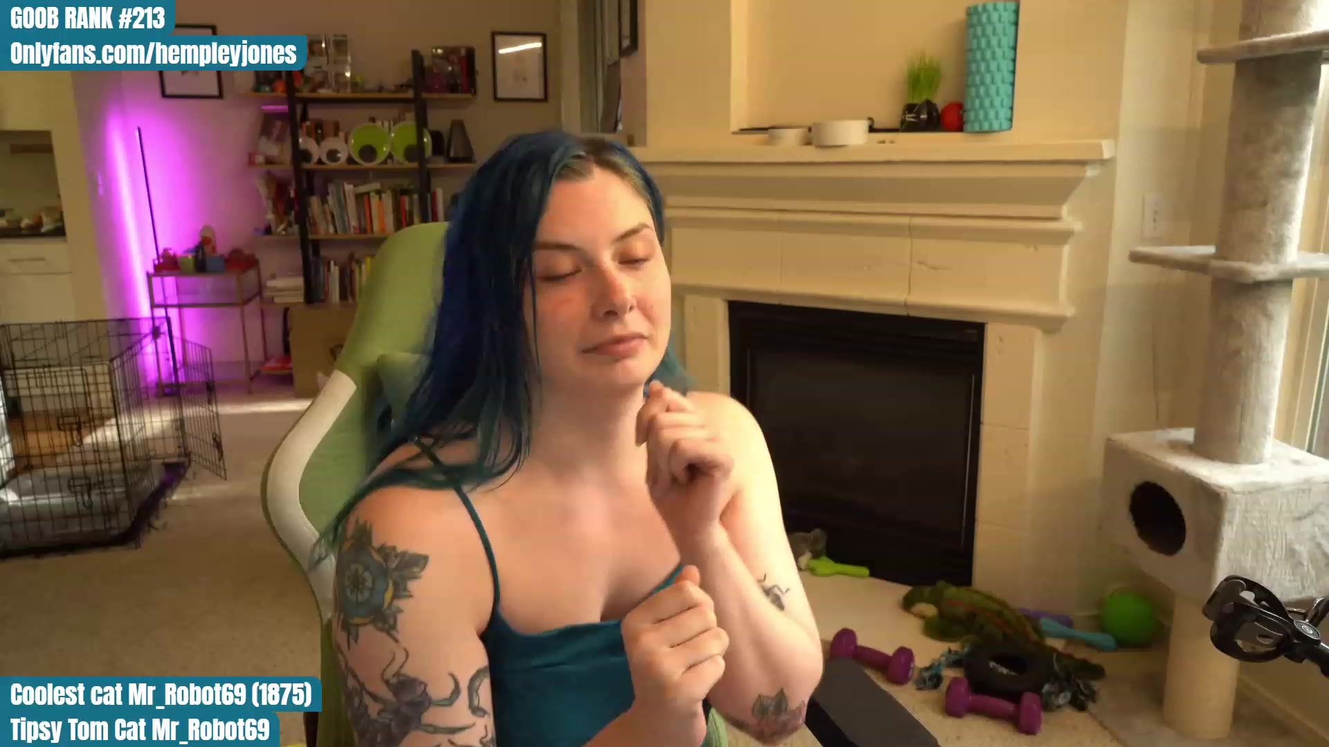 Gallery image thumbnail from Hemppopotamus's myfreecams stream on, 05/09/2023, 01:19 image 20 of 20