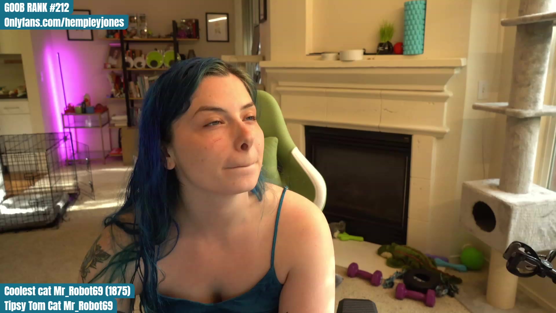 Gallery image thumbnail from Hemppopotamus's myfreecams stream on, 05/09/2023, 01:19 image 8 of 20