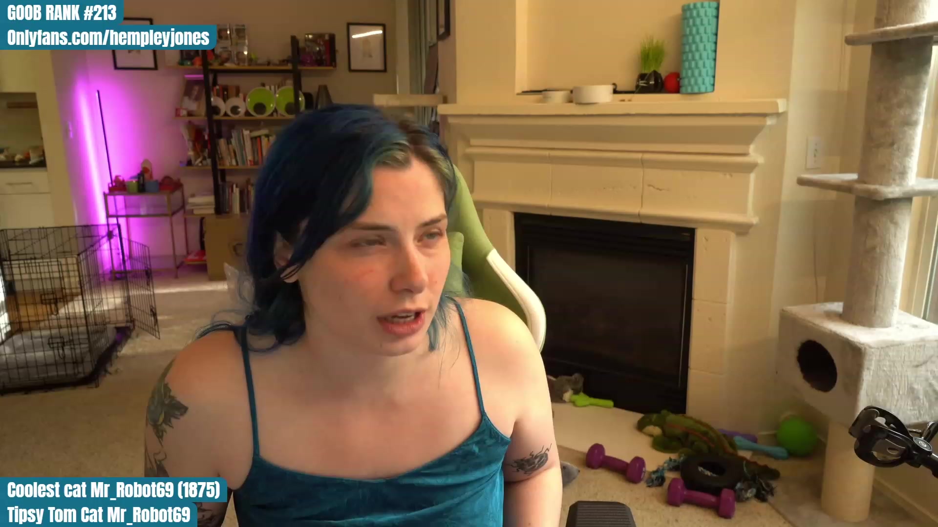 Gallery image thumbnail from Hemppopotamus's myfreecams stream on, 05/09/2023, 01:19 image 17 of 20