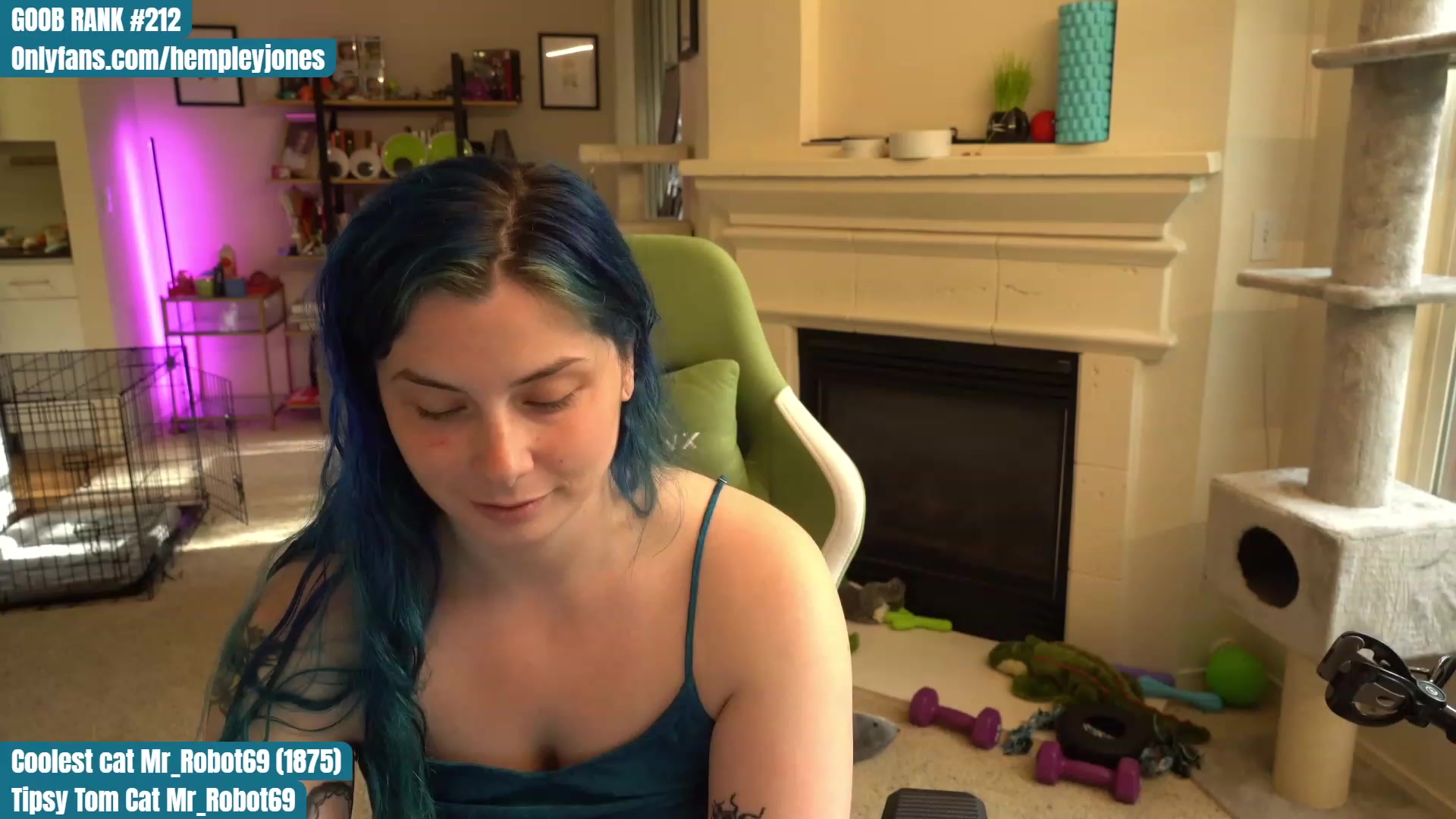 Gallery image thumbnail from Hemppopotamus's myfreecams stream on, 05/09/2023, 01:19 image 11 of 20