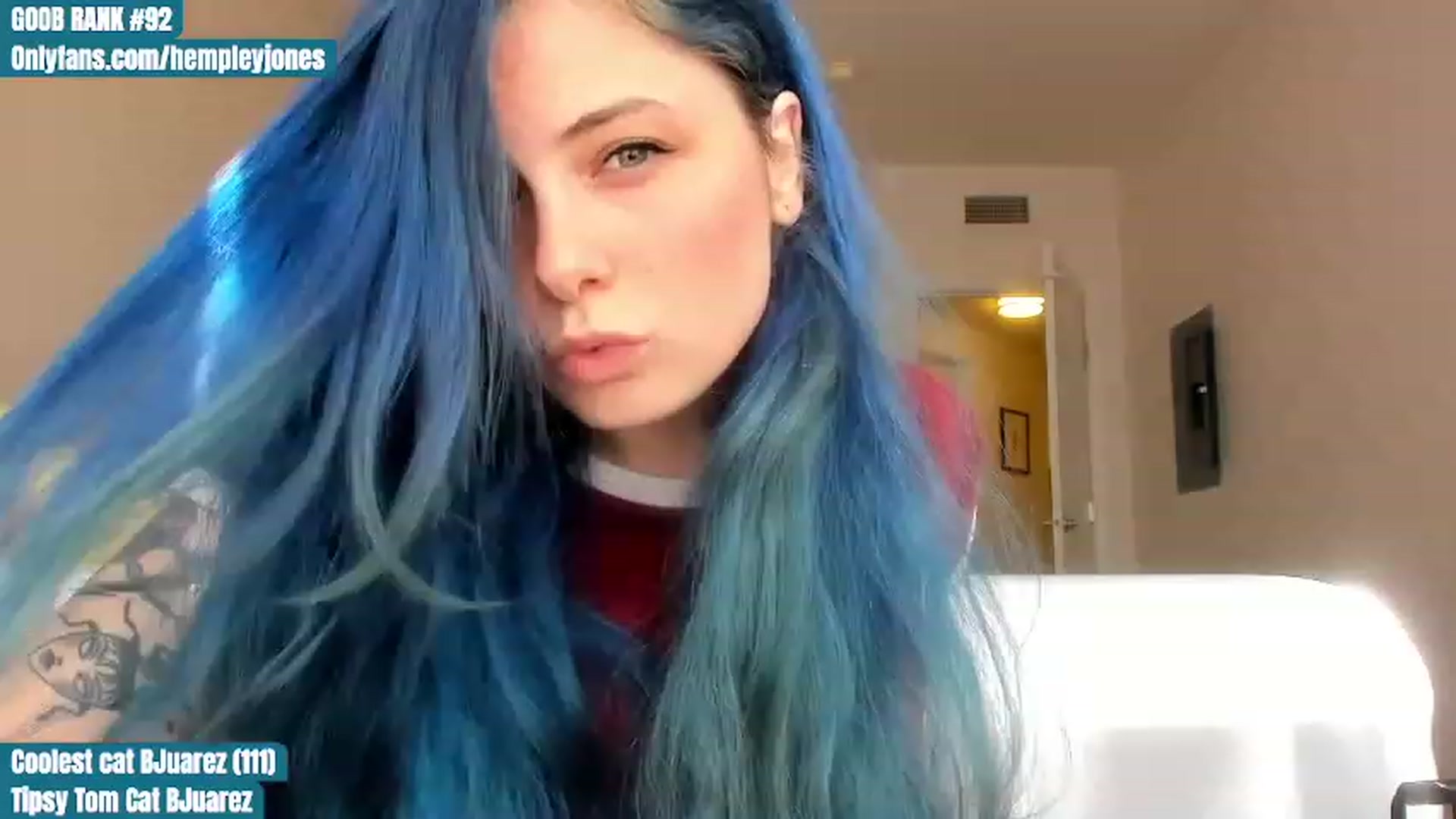 Gallery image thumbnail from Hemppopotamus's myfreecams stream on, 05/12/2023, 24:01 image 10 of 20