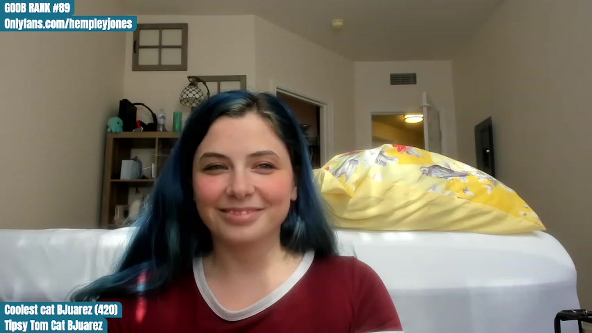 Gallery image thumbnail from Hemppopotamus's myfreecams stream on, 05/12/2023, 01:03 image 1 of 20
