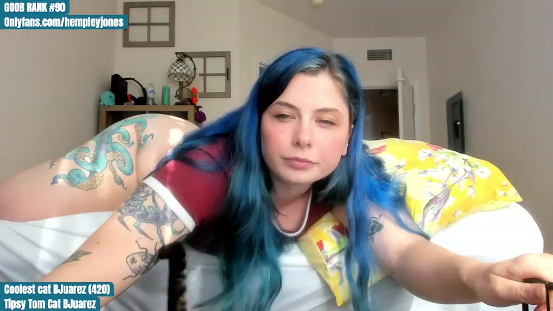 Gallery image thumbnail from Hemppopotamus's myfreecams stream on, 05/12/2023, 01:03 image 7 of 20