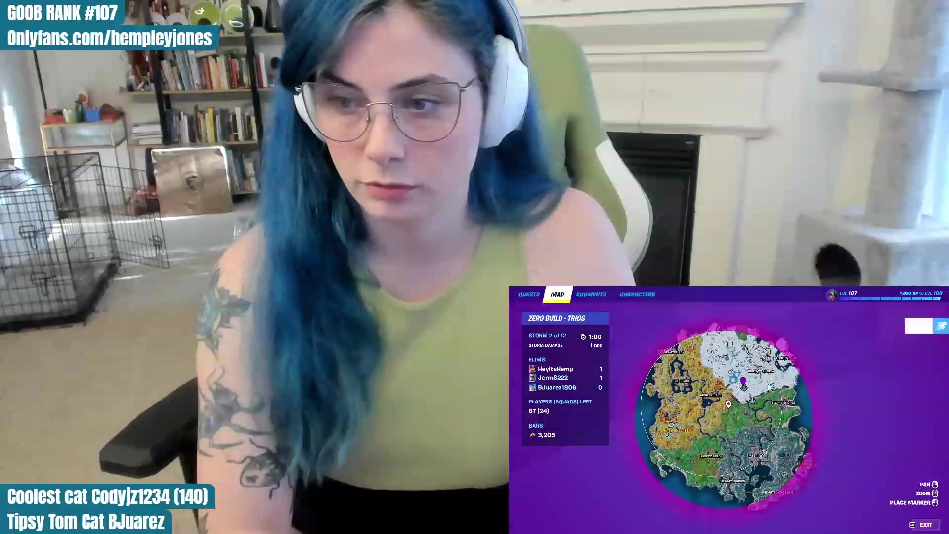 Gallery image thumbnail from Hemppopotamus's myfreecams stream on, 05/14/2023, 02:51 image 6 of 20