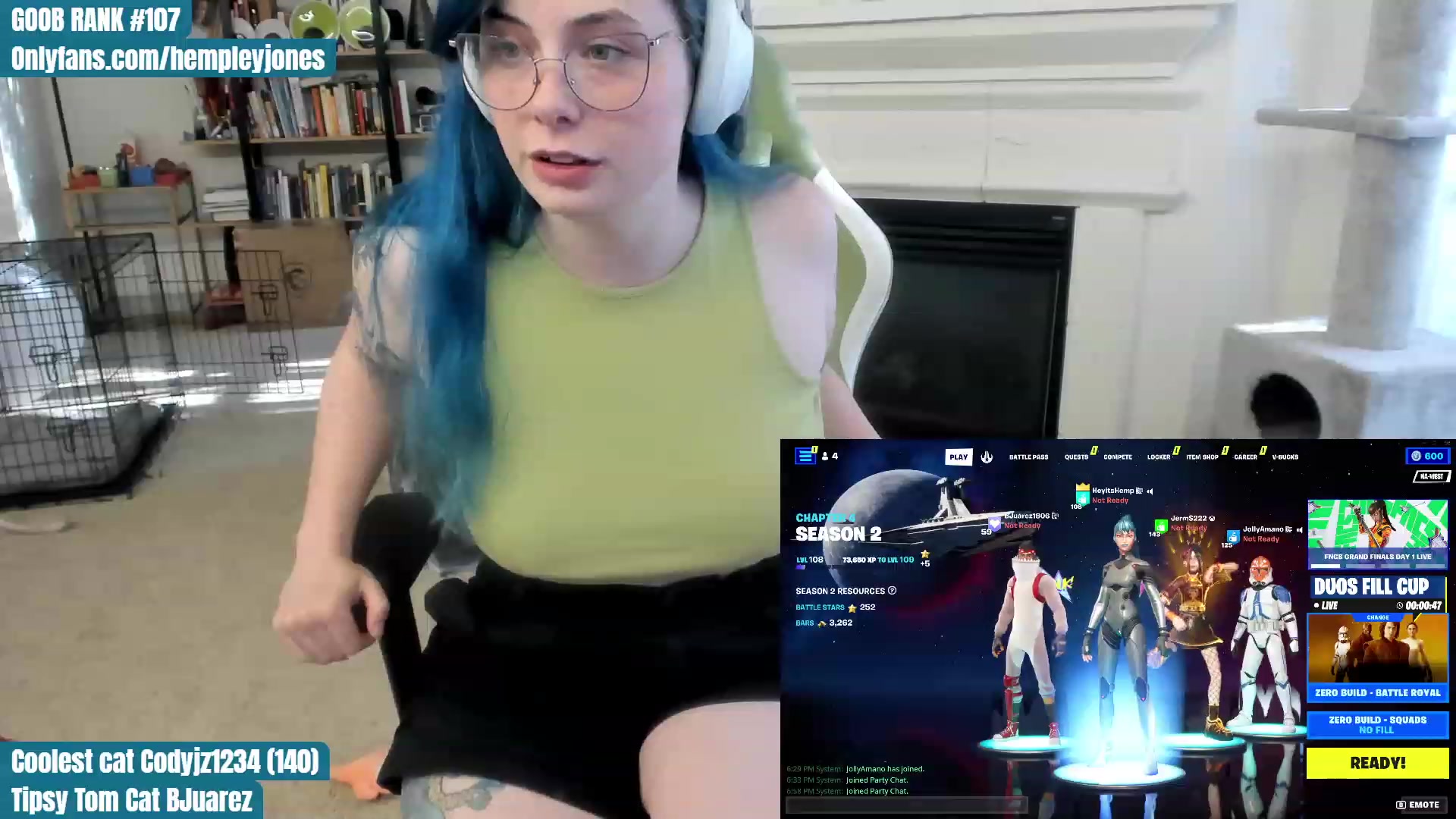 Gallery image thumbnail from Hemppopotamus's myfreecams stream on, 05/14/2023, 02:51 image 12 of 20