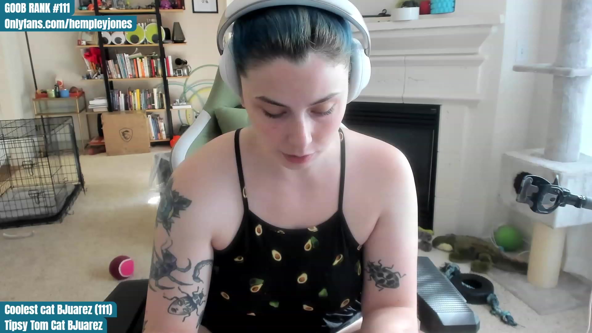 Gallery image thumbnail from Hemppopotamus's myfreecams stream on, 05/15/2023, 24:34 image 5 of 20