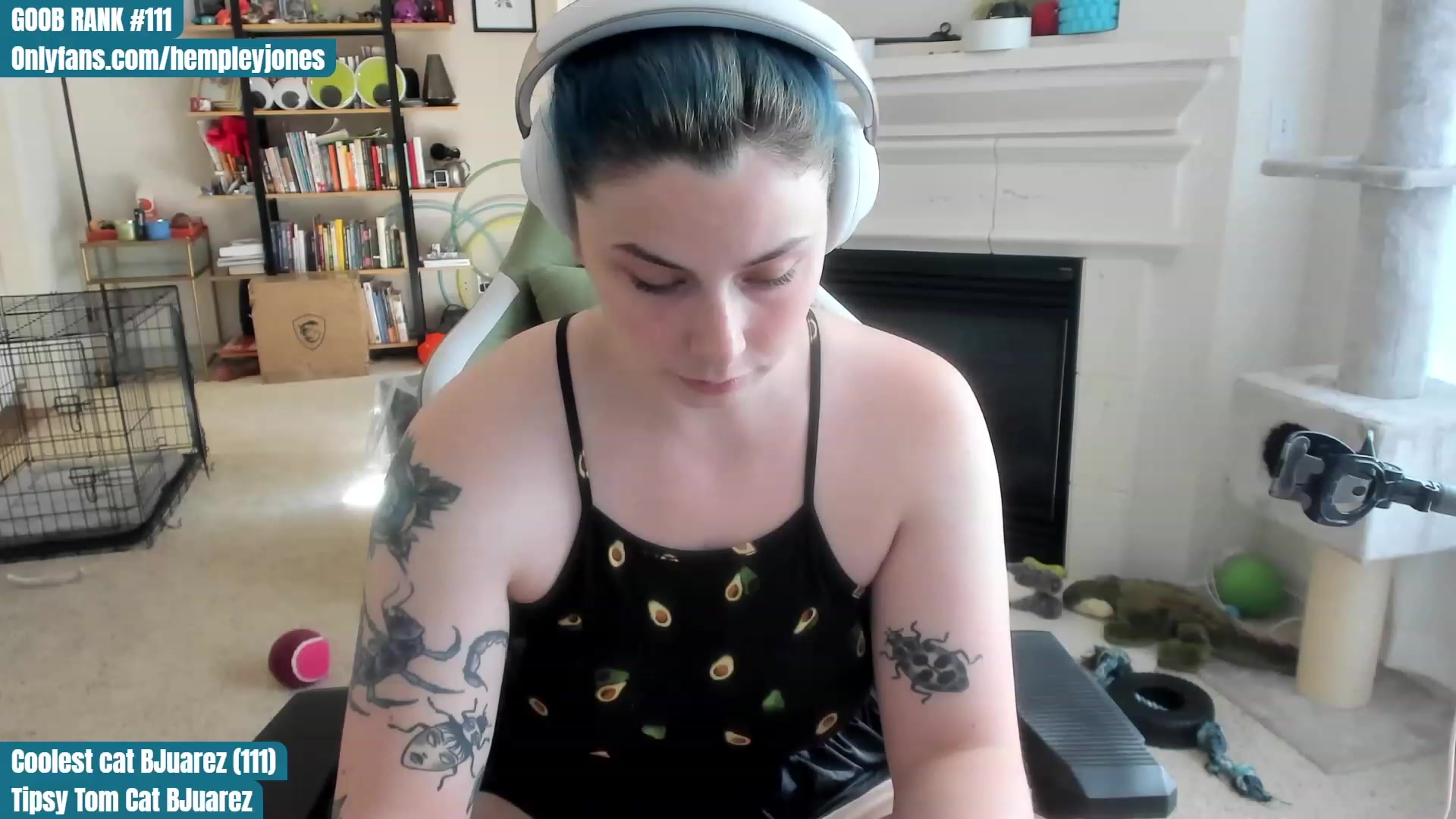 Gallery image thumbnail from Hemppopotamus's myfreecams stream on, 05/15/2023, 24:34 image 6 of 20