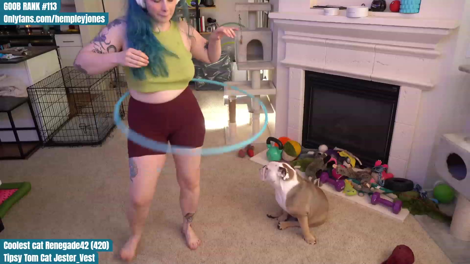 Gallery image thumbnail from Hemppopotamus's myfreecams stream on, 05/16/2023, 24:03 image 20 of 20