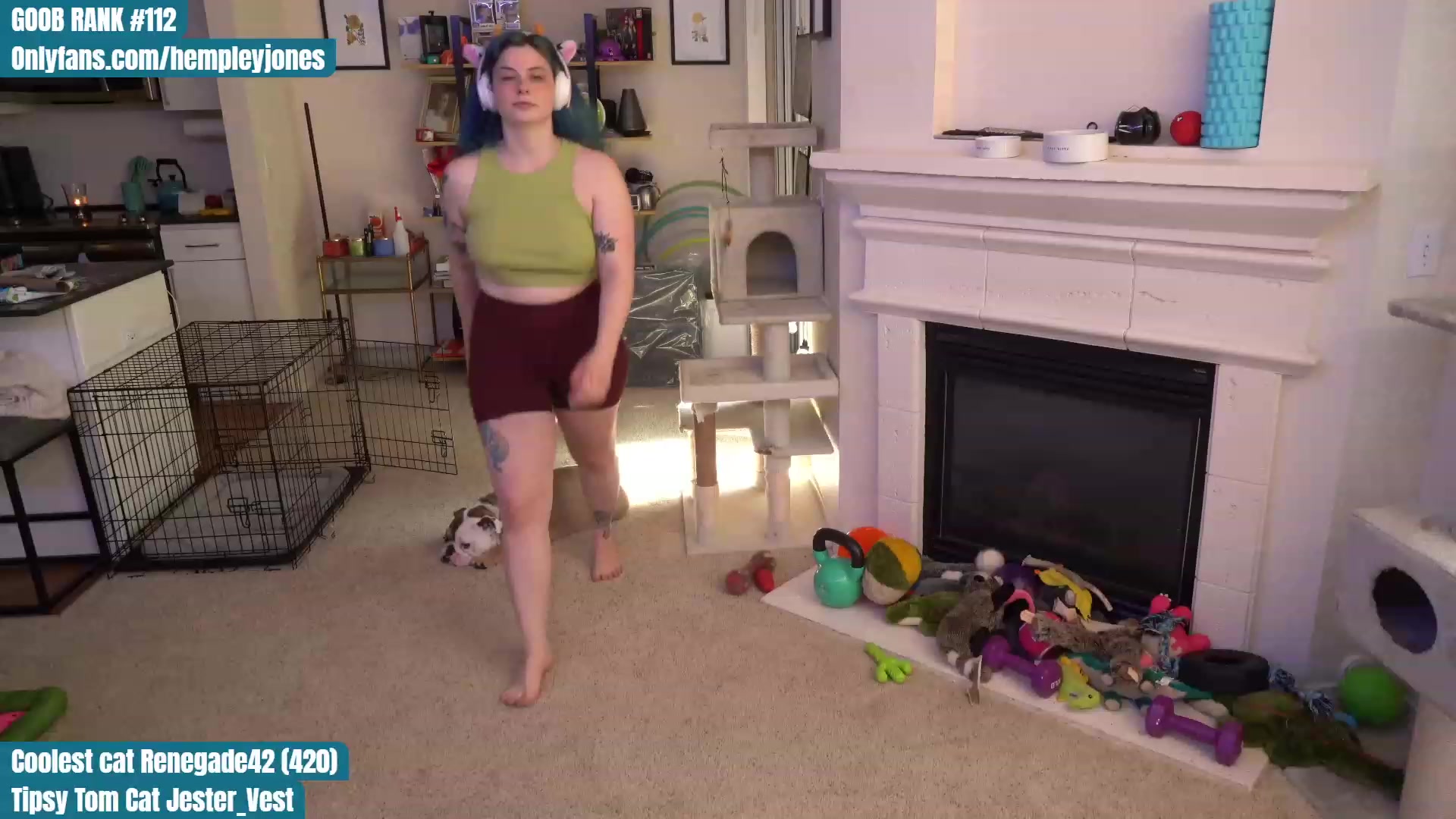Gallery image thumbnail from Hemppopotamus's myfreecams stream on, 05/16/2023, 24:25 image 1 of 20
