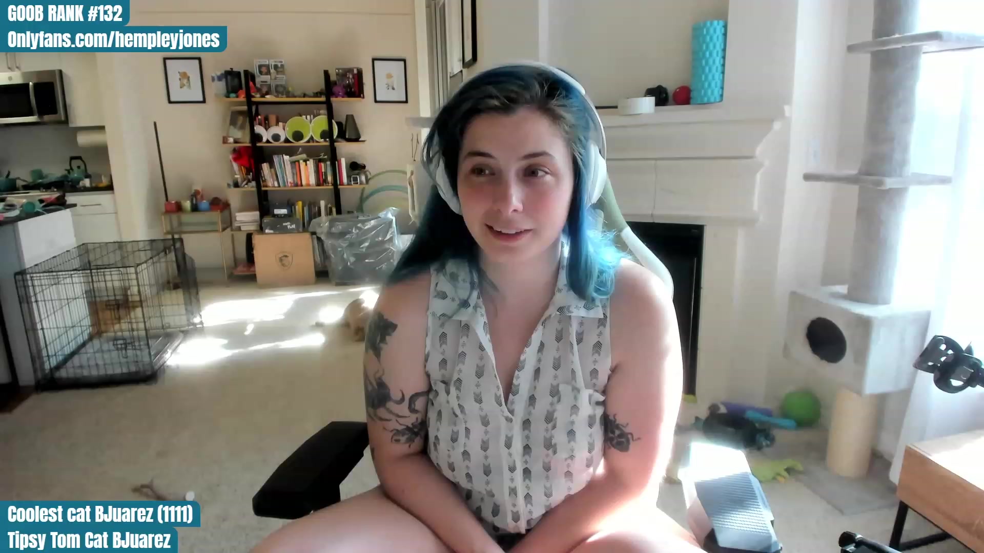 Gallery image thumbnail from Hemppopotamus's myfreecams stream on, 05/20/2023, 24:52 image 14 of 20