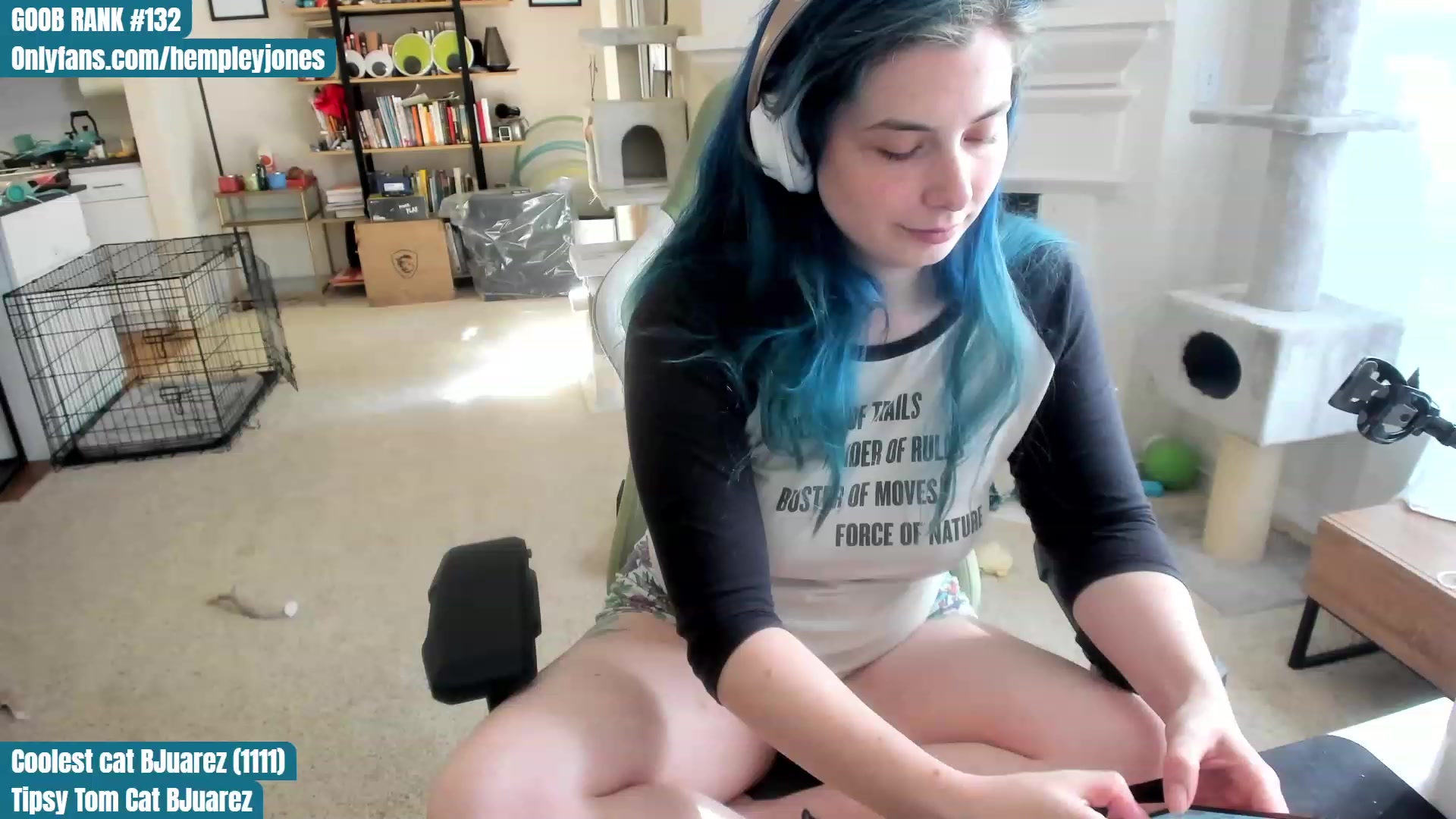Gallery image thumbnail from Hemppopotamus's myfreecams stream on, 05/20/2023, 24:52 image 4 of 20