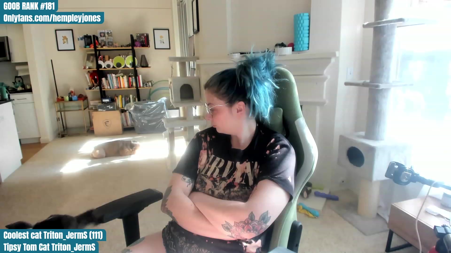 Gallery image thumbnail from Hemppopotamus's myfreecams stream on, 05/28/2023, 24:41 image 18 of 20