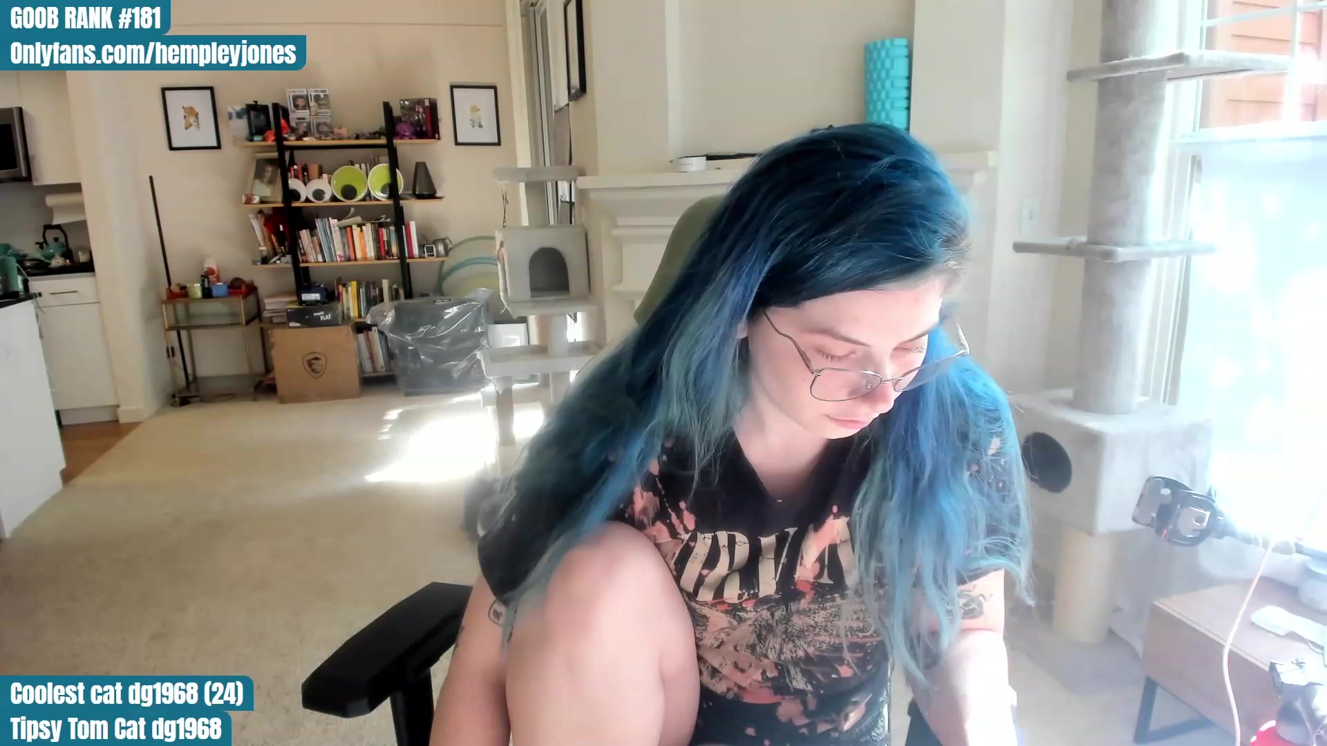Gallery image thumbnail from Hemppopotamus's myfreecams stream on, 05/28/2023, 24:41 image 9 of 20
