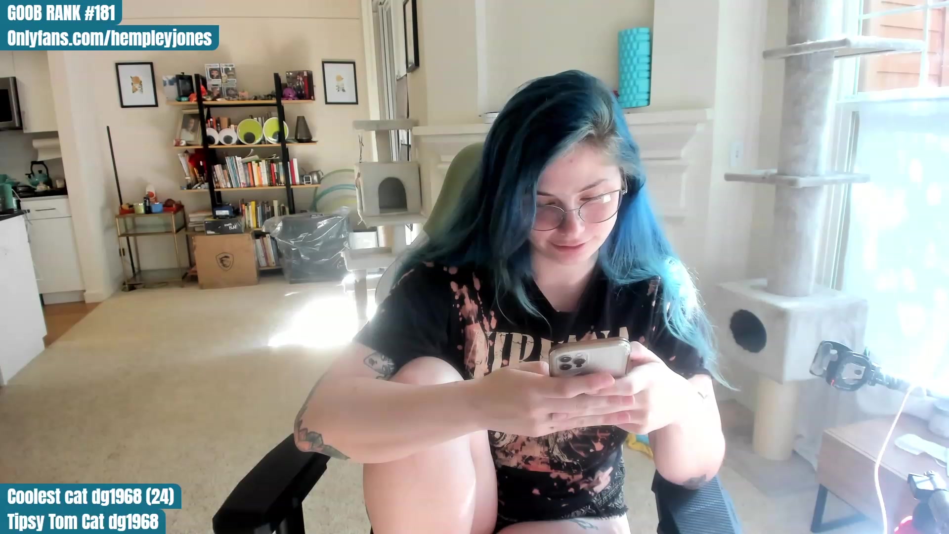 Gallery image thumbnail from Hemppopotamus's myfreecams stream on, 05/28/2023, 24:41 image 8 of 20