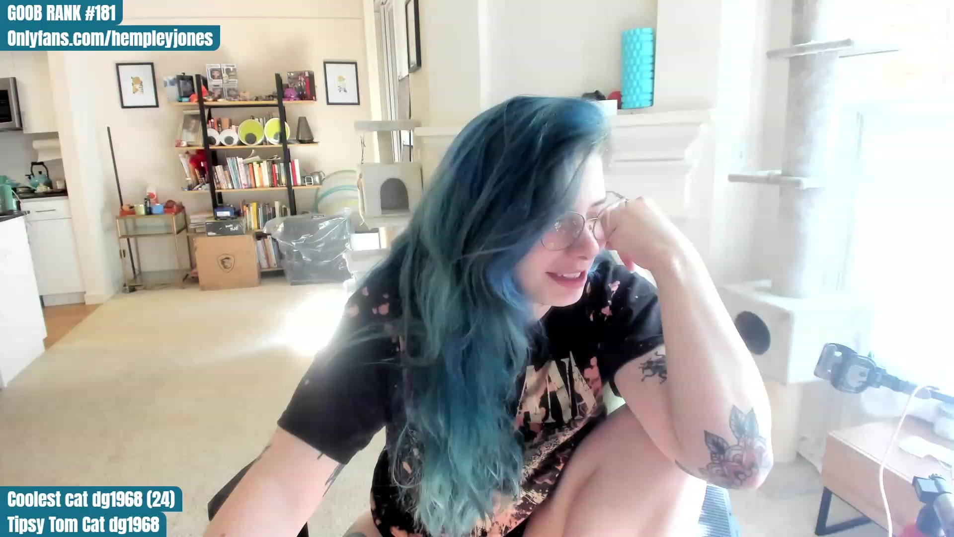 Gallery image thumbnail from Hemppopotamus's myfreecams stream on, 05/28/2023, 24:41 image 6 of 20
