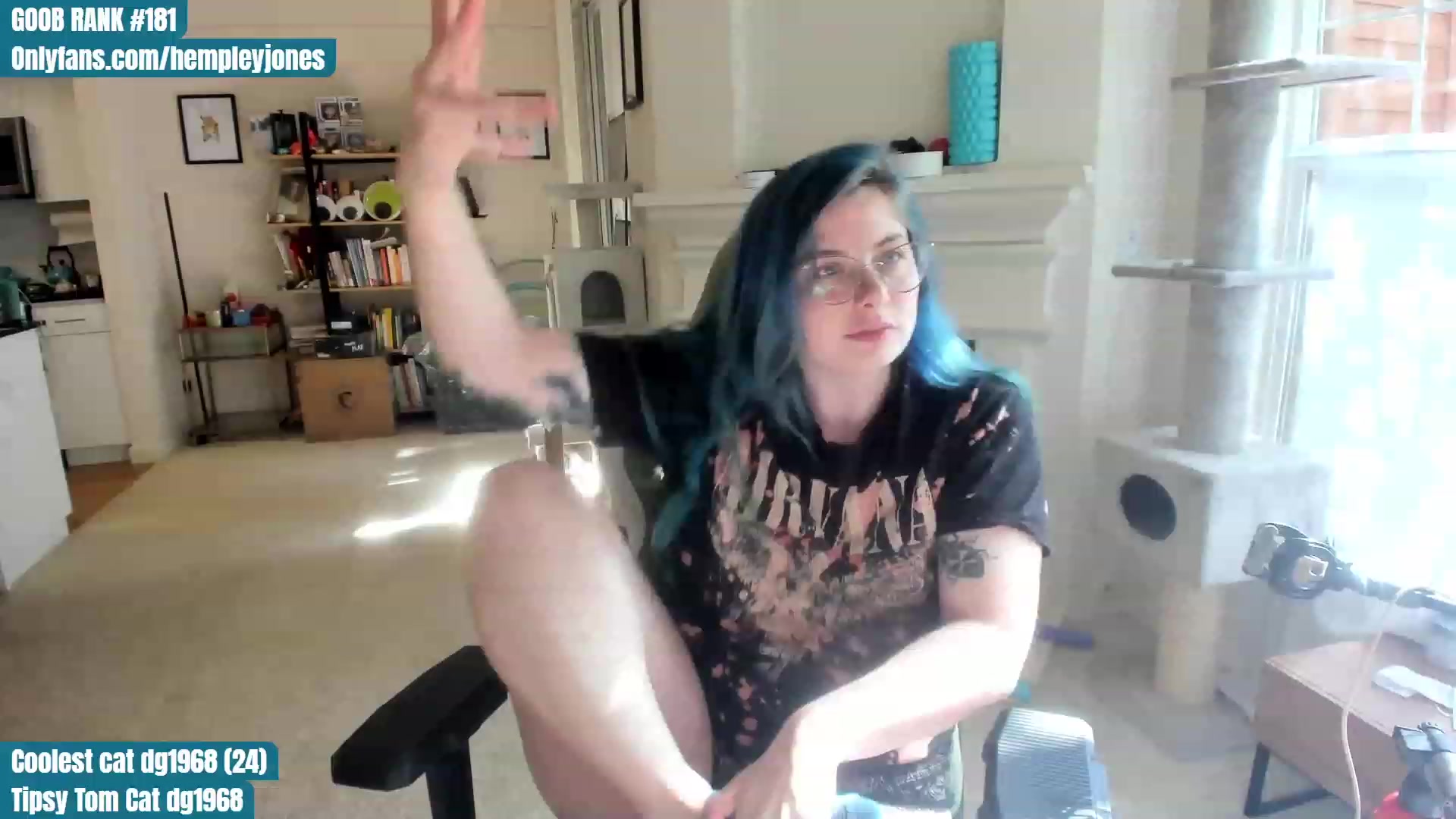 Gallery image thumbnail from Hemppopotamus's myfreecams stream on, 05/28/2023, 24:41 image 11 of 20