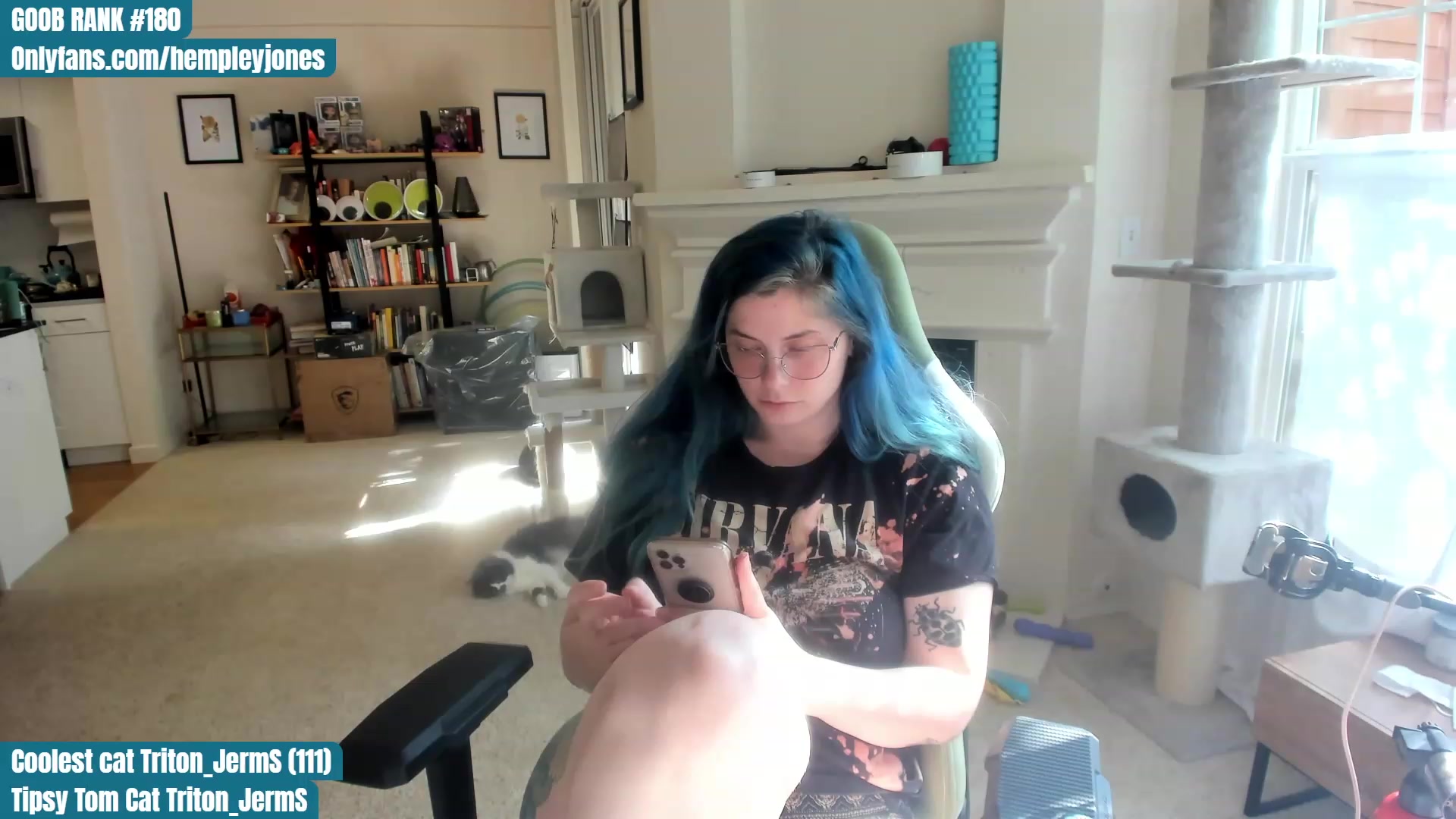 Gallery image thumbnail from Hemppopotamus's myfreecams stream on, 05/28/2023, 24:43 image 6 of 20