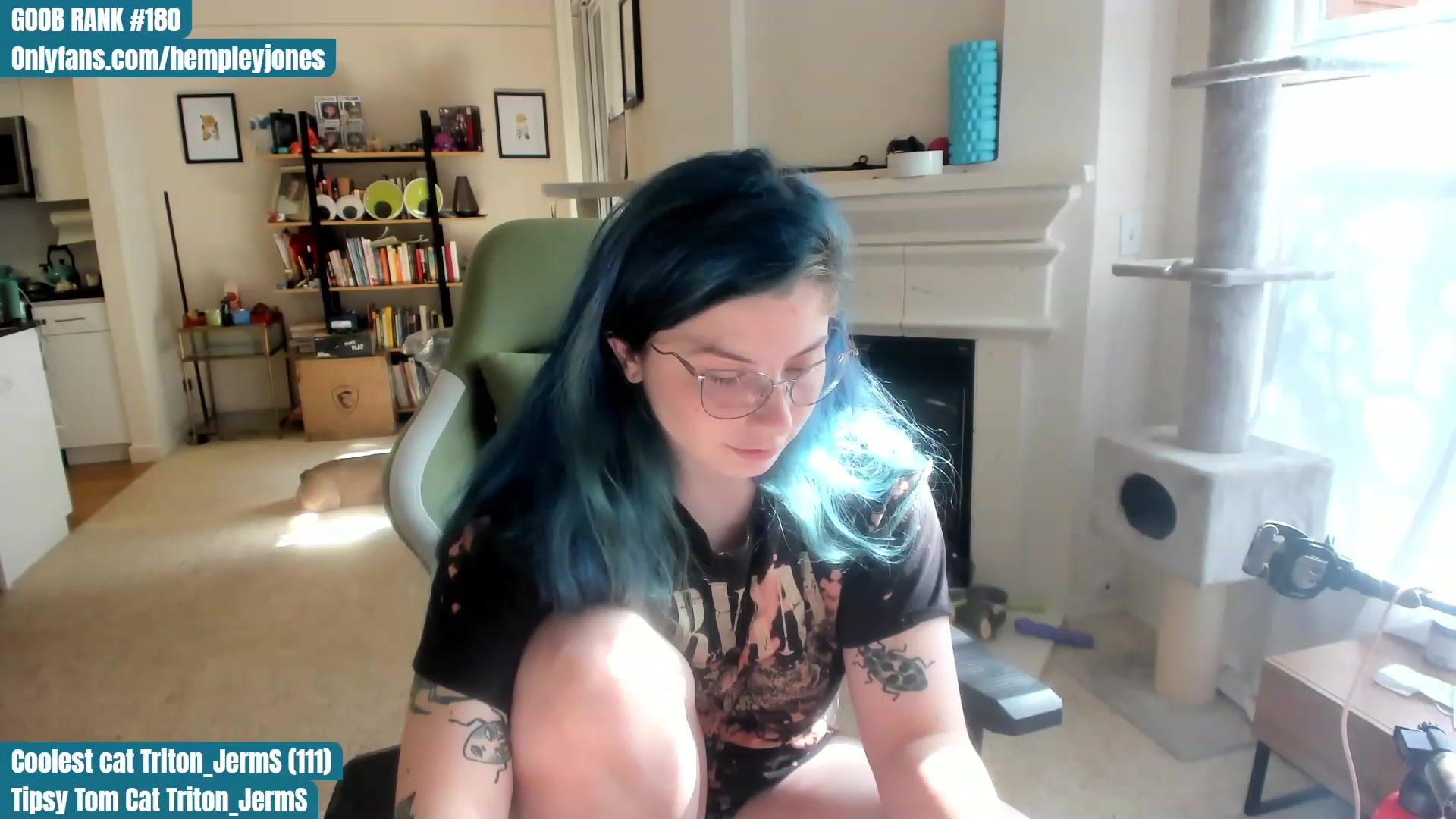 Gallery image thumbnail from Hemppopotamus's myfreecams stream on, 05/28/2023, 24:43 image 11 of 20
