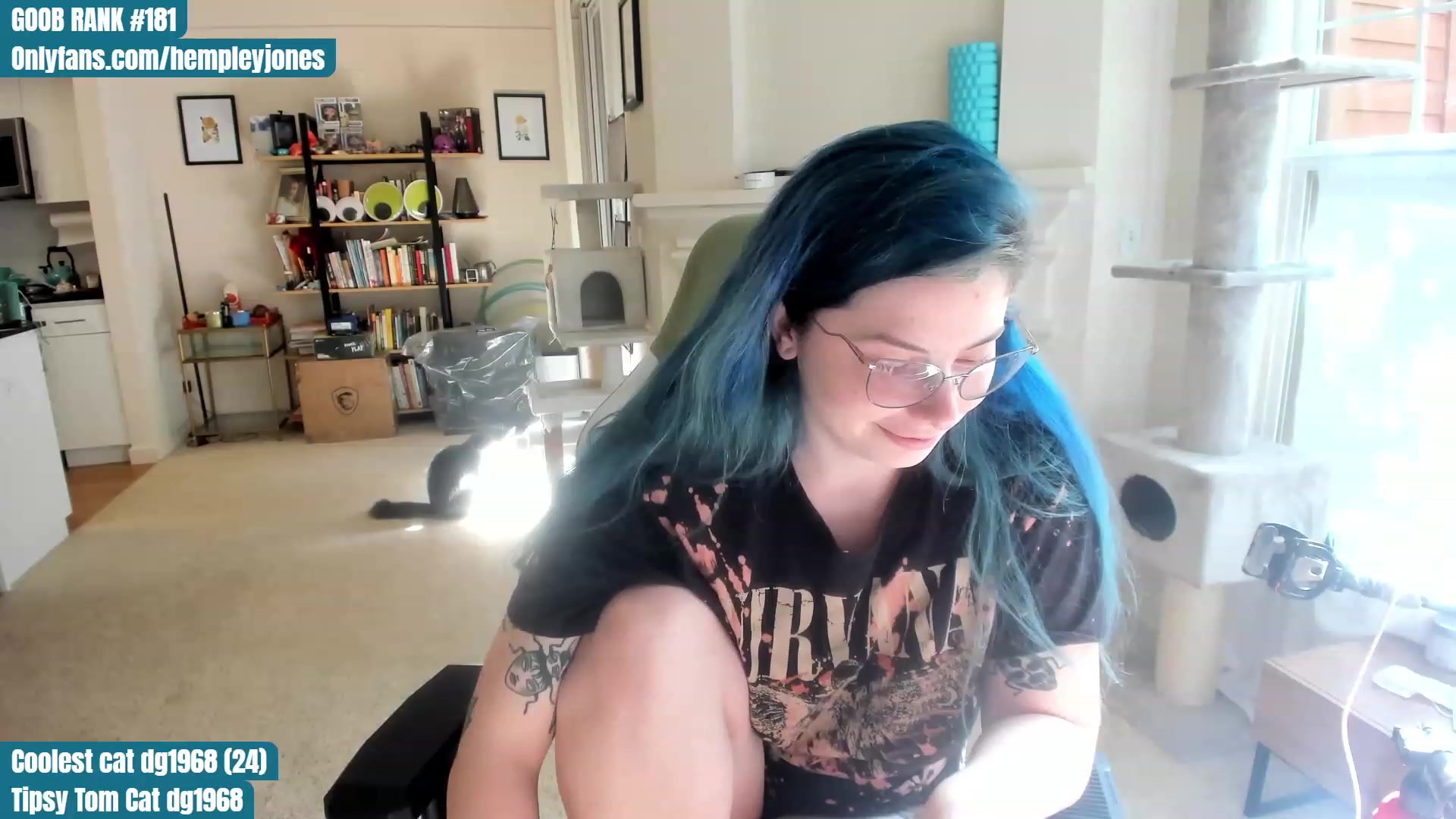 Gallery image thumbnail from Hemppopotamus's myfreecams stream on, 05/28/2023, 24:43 image 1 of 20